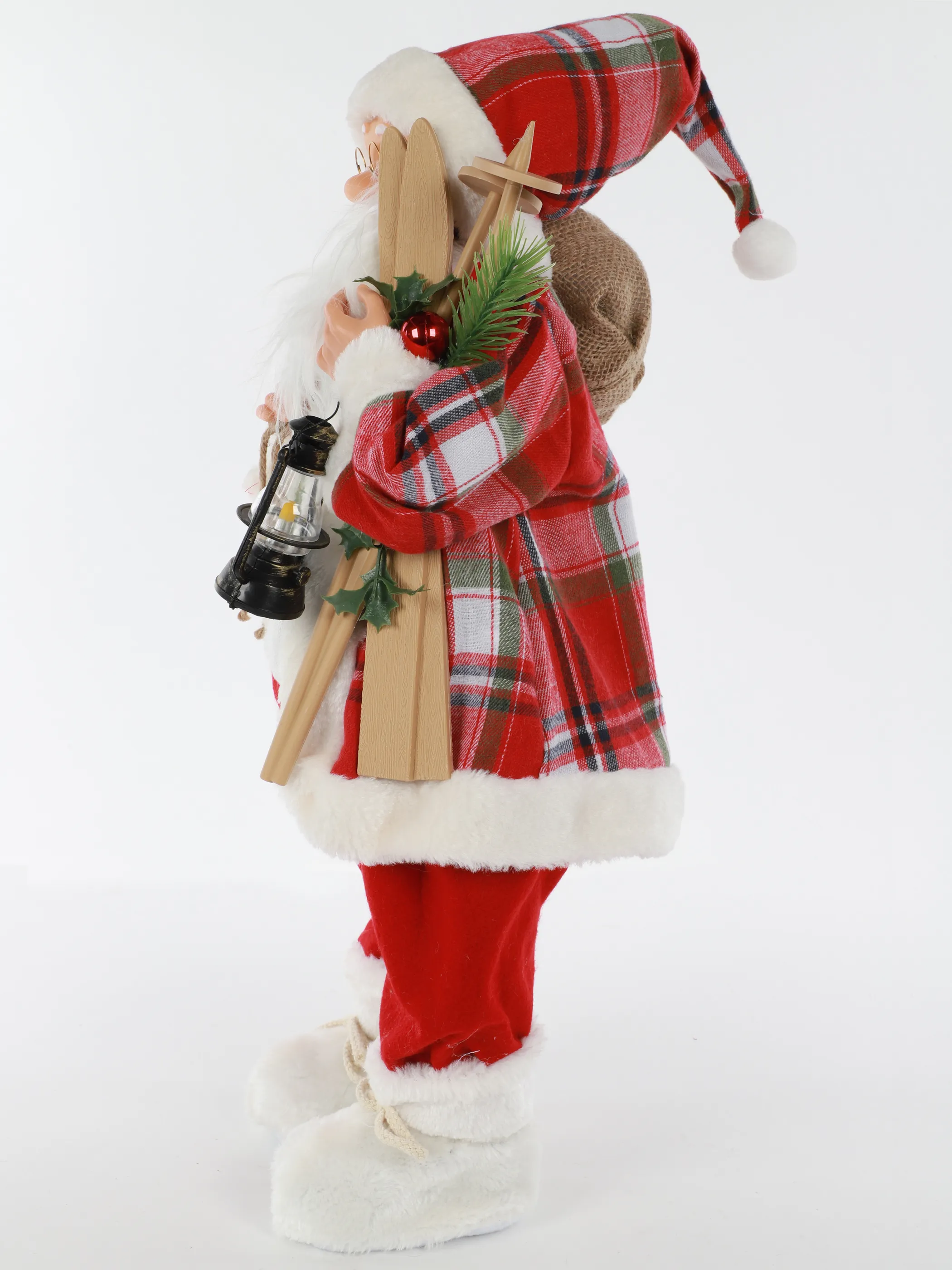 Weihnachten Weihnachtsmann mit Laterne 60c Rot 900697 ROT/GRÜN 2 Weihnachten Weihnachtsmann mit Laterne 60c Rot 900697 ROT/GRÜN 2