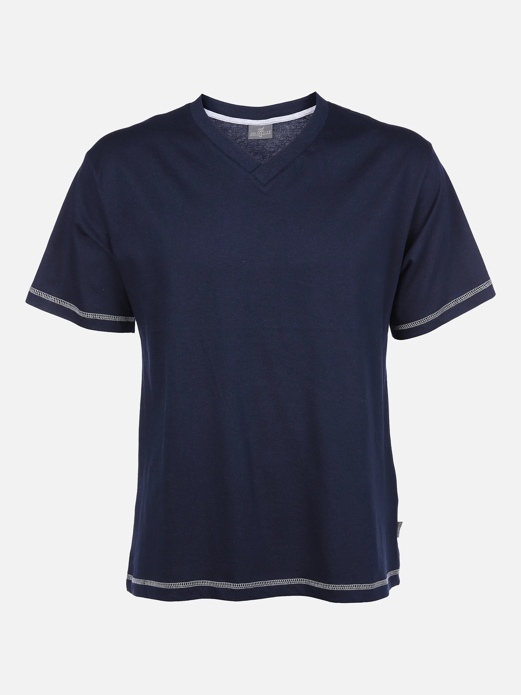 Jim Spencer He. Schlafshirt 1/4 Arm V-Neck Blau 862767 NAVY 1 Jim Spencer He. Schlafshirt 1/4 Arm V-Neck Blau 862767 NAVY 1