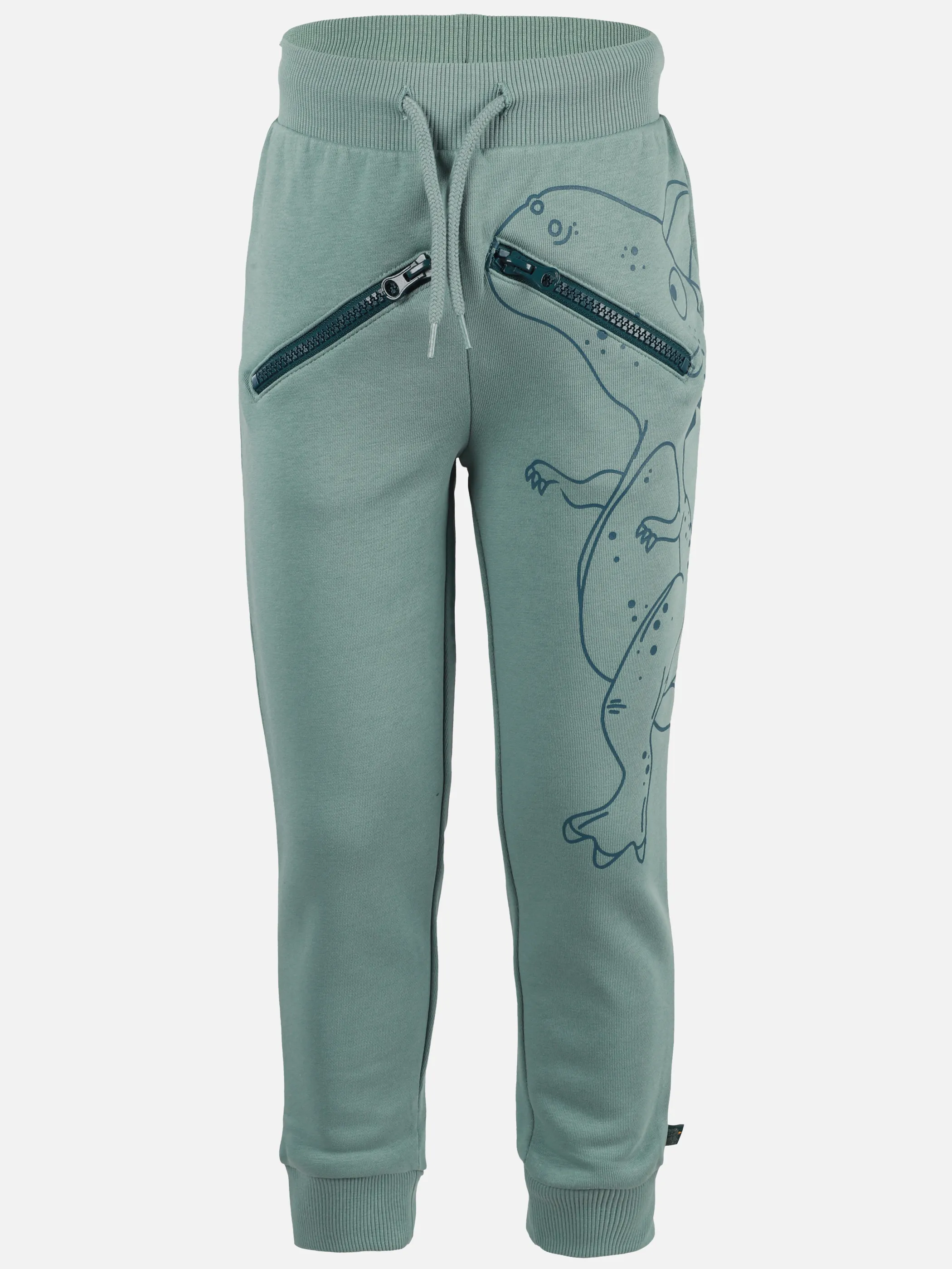 One Way KJ Joggpant mit Dino Print in grün Grün 913379 GRÜN 1