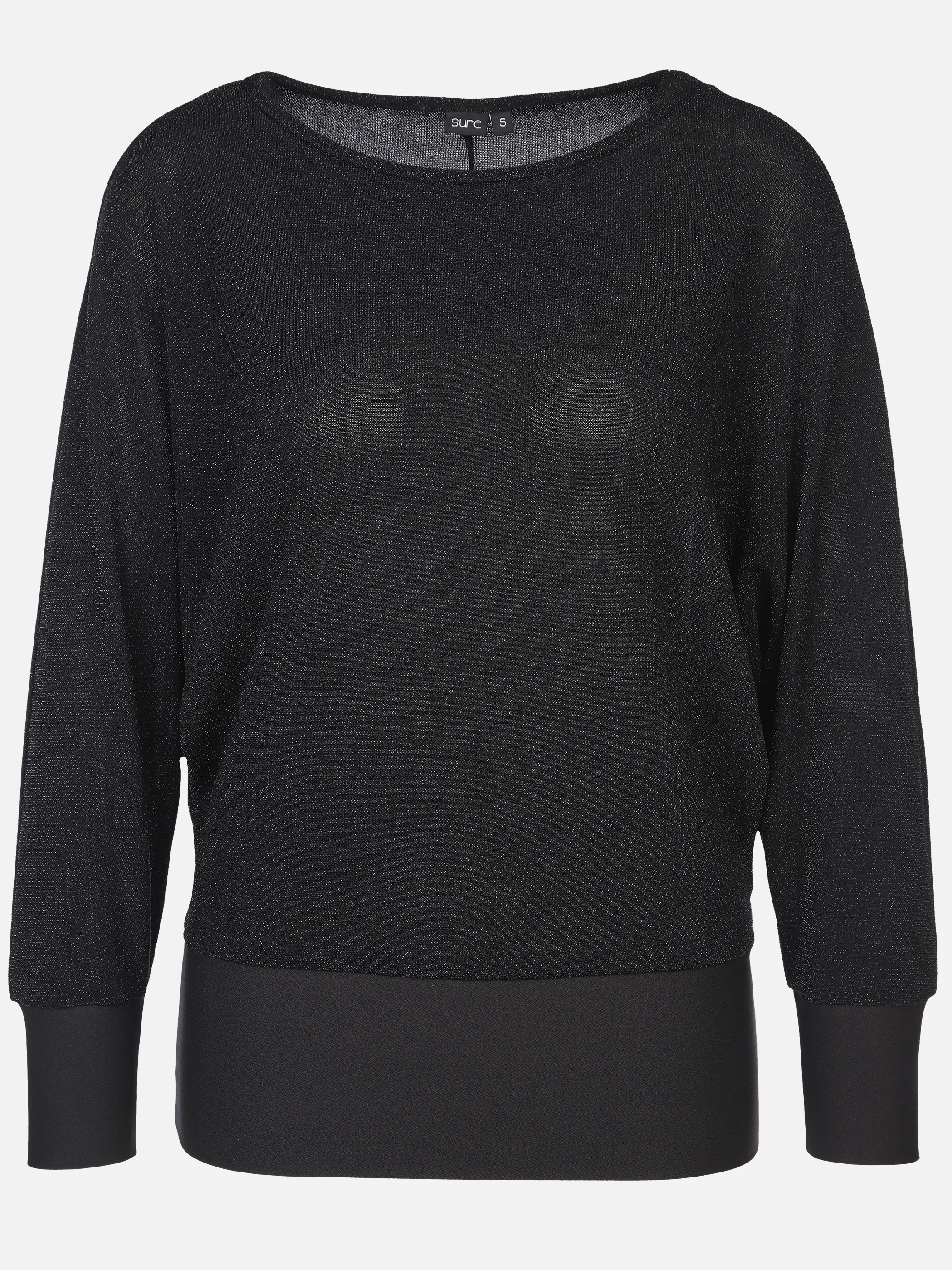 Sure Da-Lurex-Shirt Schwarz 901227 SW/SIL 1