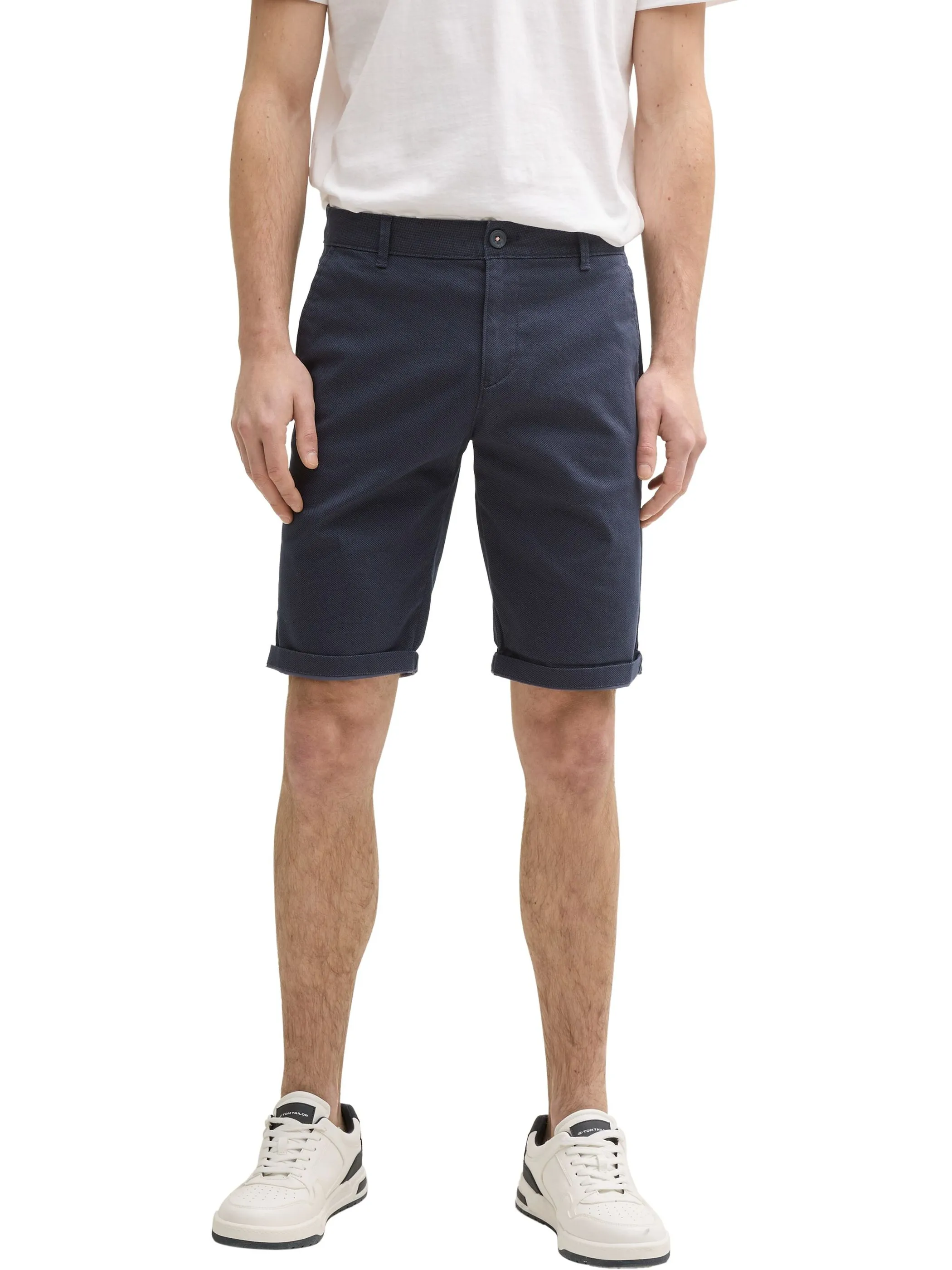 Tom Tailor 1047143 slim chino shorts Marine 905889 37213 1