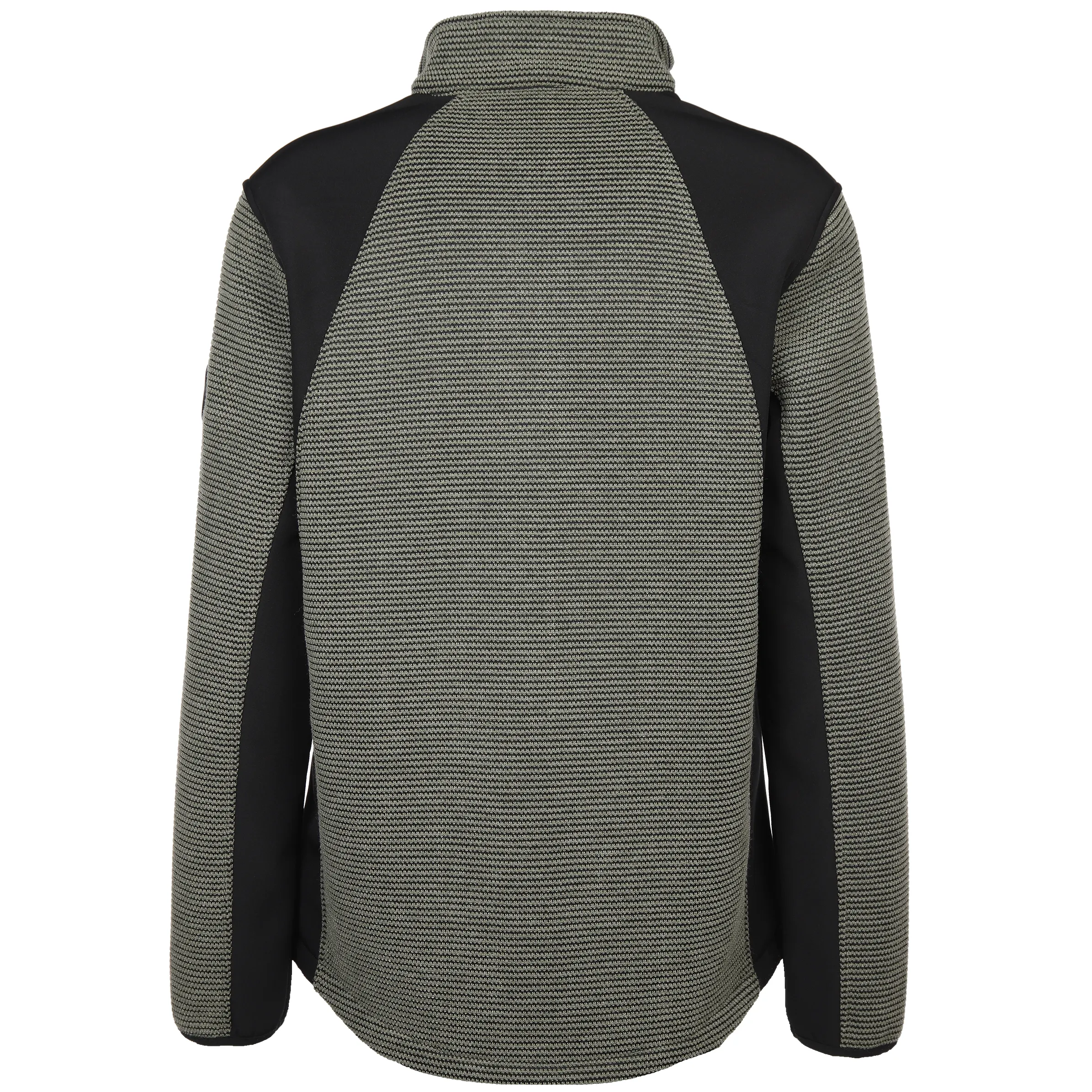 Jim Spencer He. Strickfleecejacke Hybrid Grün 883290 OLIVE MEL 2 Jim Spencer He. Strickfleecejacke Hybrid Grün 883290 OLIVE MEL 2