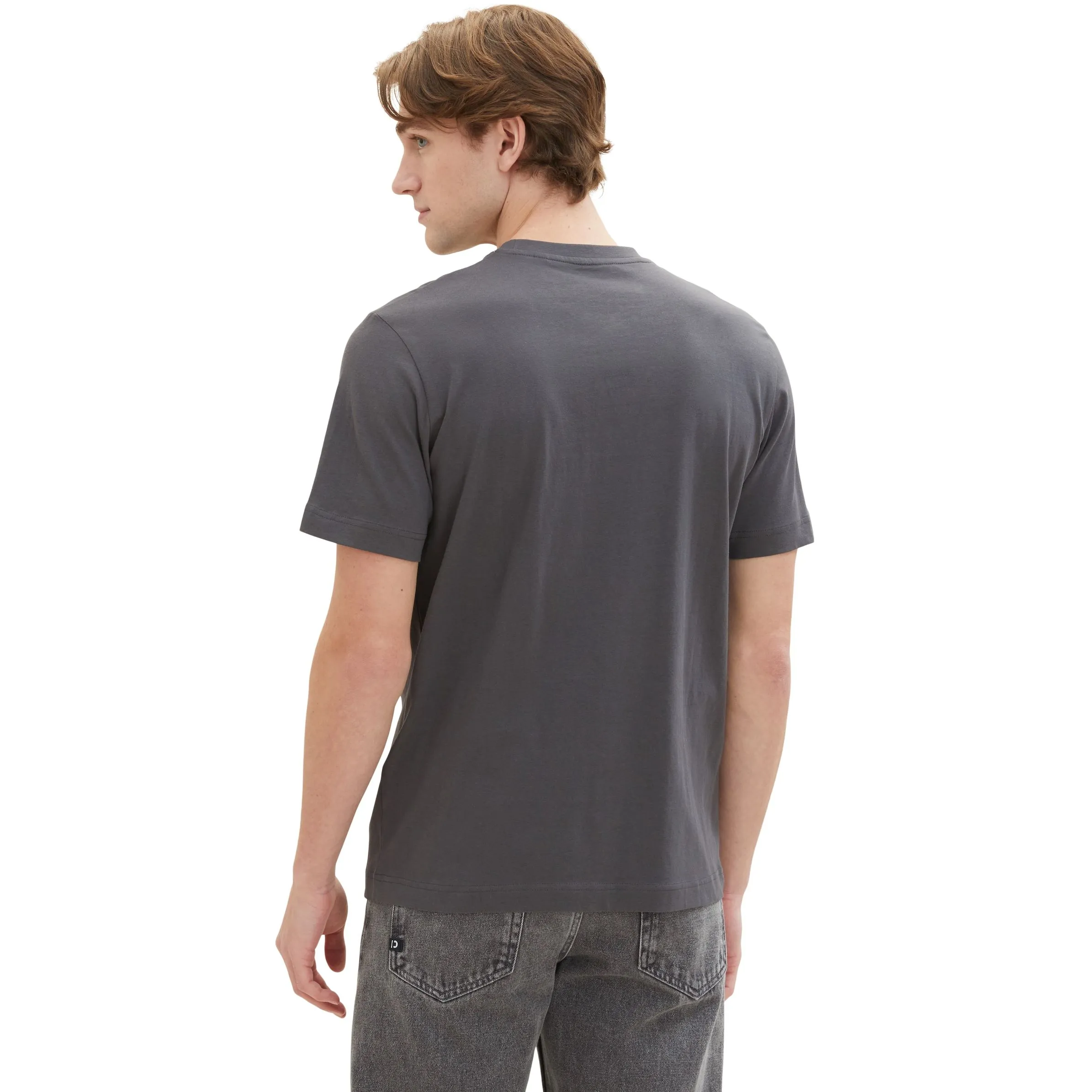 Tom Tailor 1037735 NOS logo tee Grau 884276 10899 2 Tom Tailor 1037735 NOS logo tee Grau 884276 10899 2