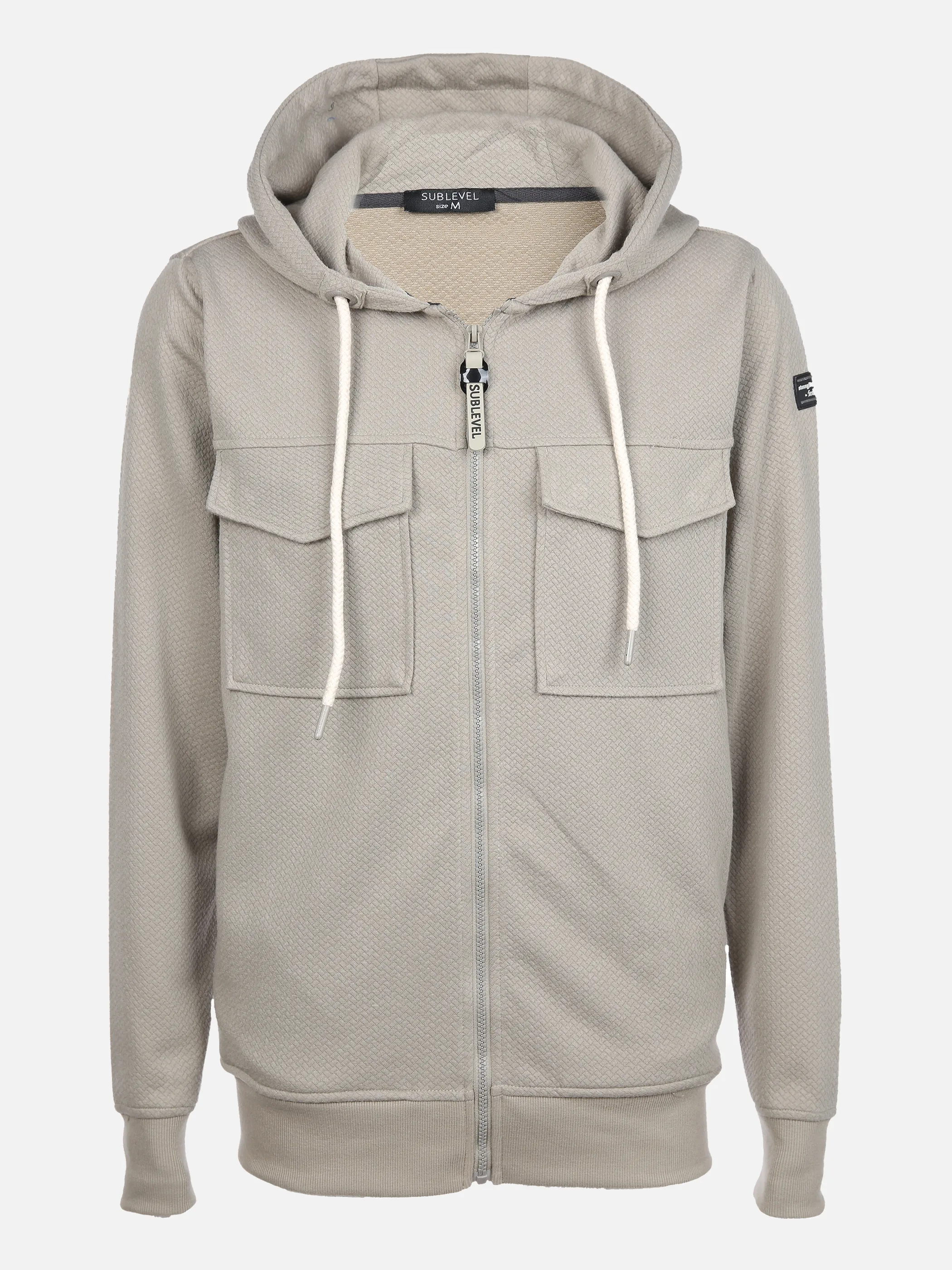 Sublevel YF-He-Sweatjacke Grau 861745 GRAU 1