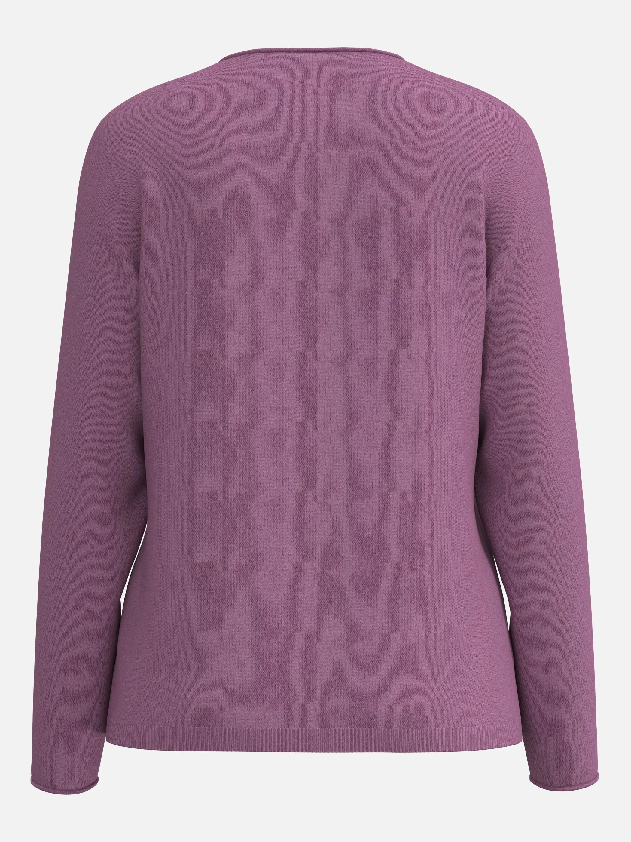 Sure Da-Pullover RH uni Langarm CL Rot 930042 BEERE 2