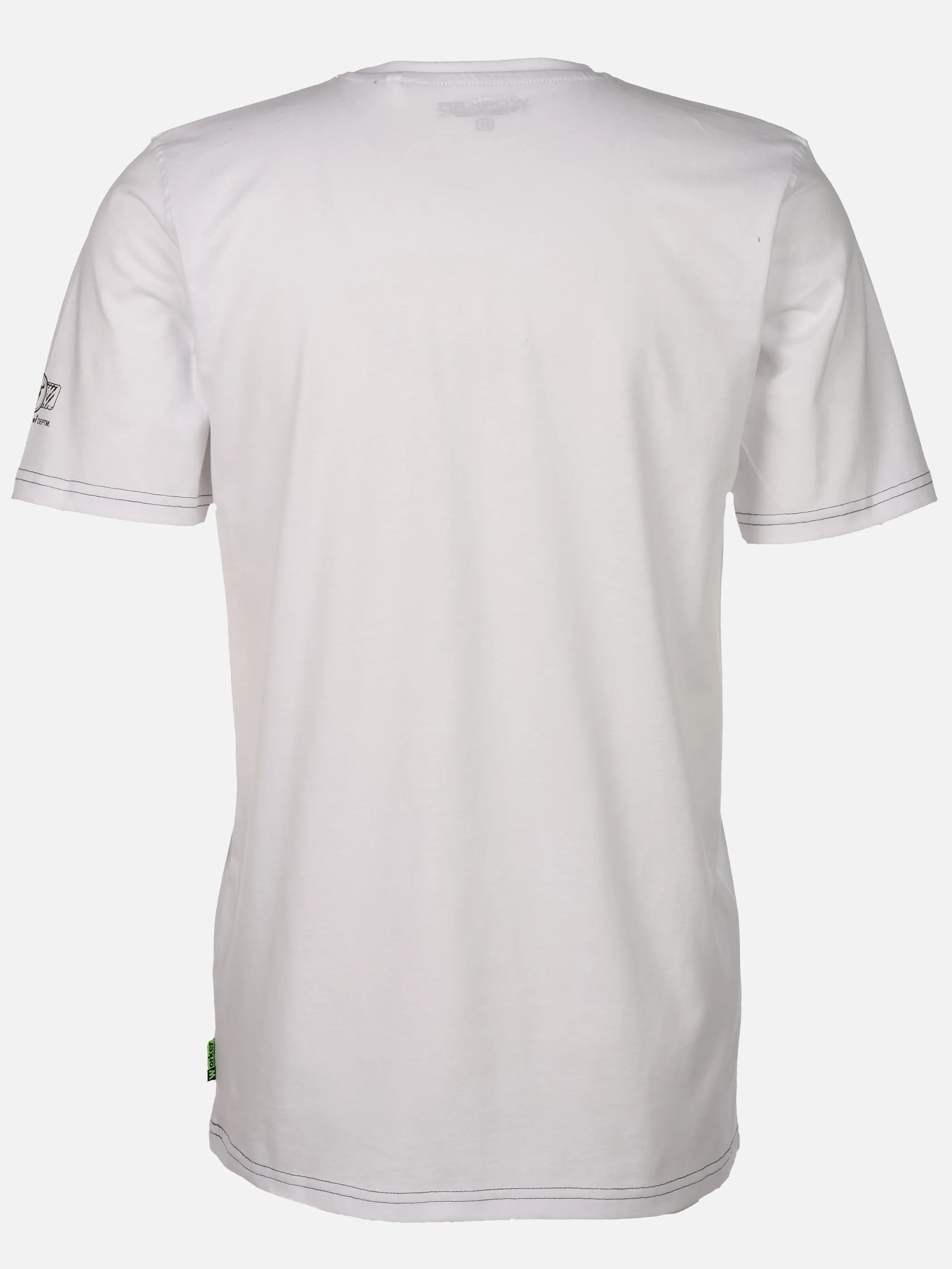 Worker He. T-Shirt 1/2 Sprüche Weiß 921269 WHITE 2