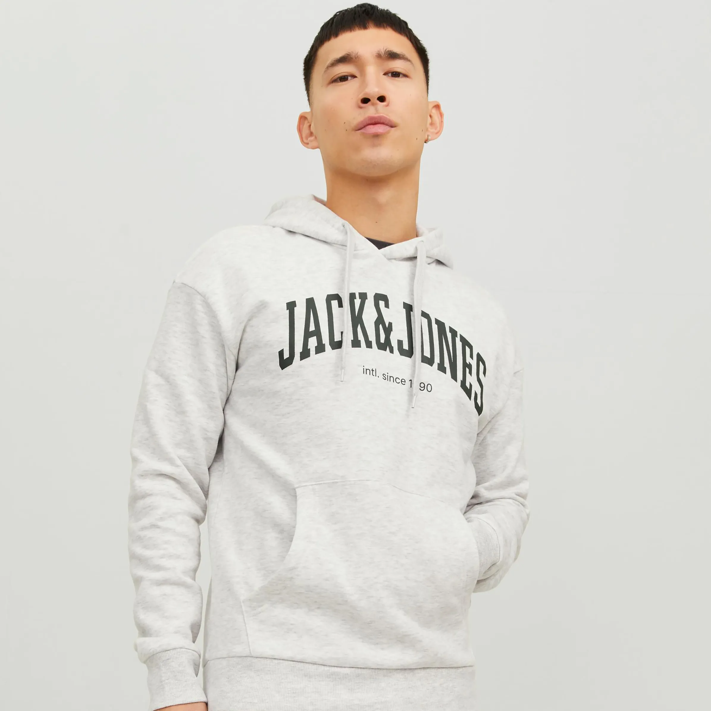 Jack Jones 12236513 JJEJOSH SWEAT HOOD NO Weiß 878868 200349 4 Jack Jones 12236513 JJEJOSH SWEAT HOOD NO Weiß 878868 200349 4