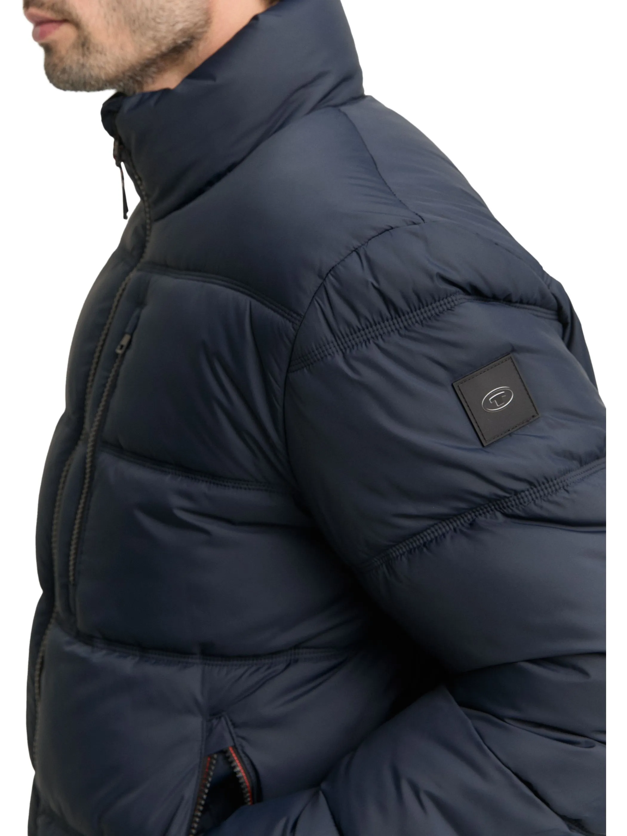 Tom Tailor 1046974 sporty puffer Blau 914677 10668