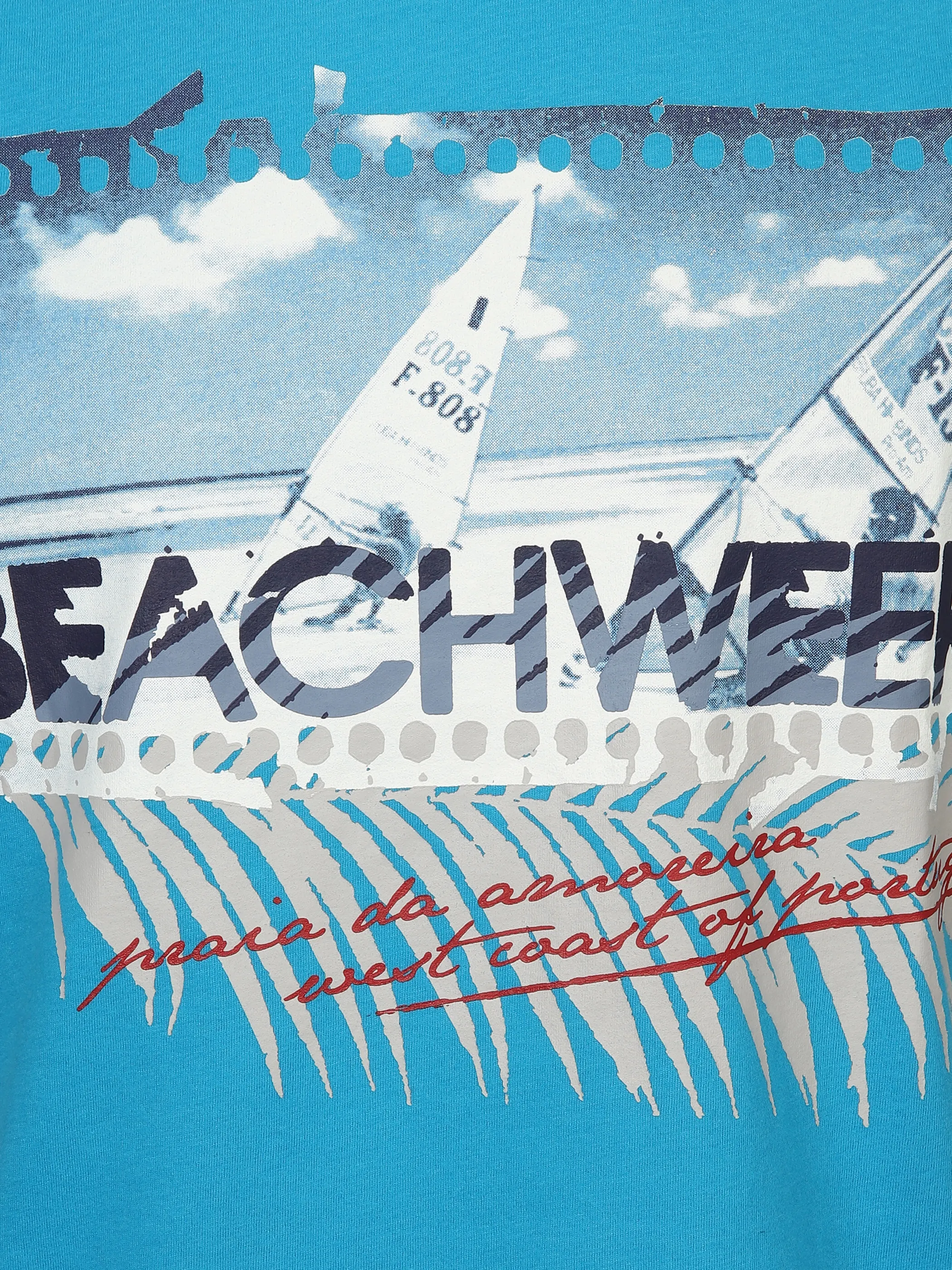 Jim Spencer He. Muscleshirt Druck Türkis 876081 AQUA 3 Jim Spencer He. Muscleshirt Druck Türkis 876081 AQUA 3