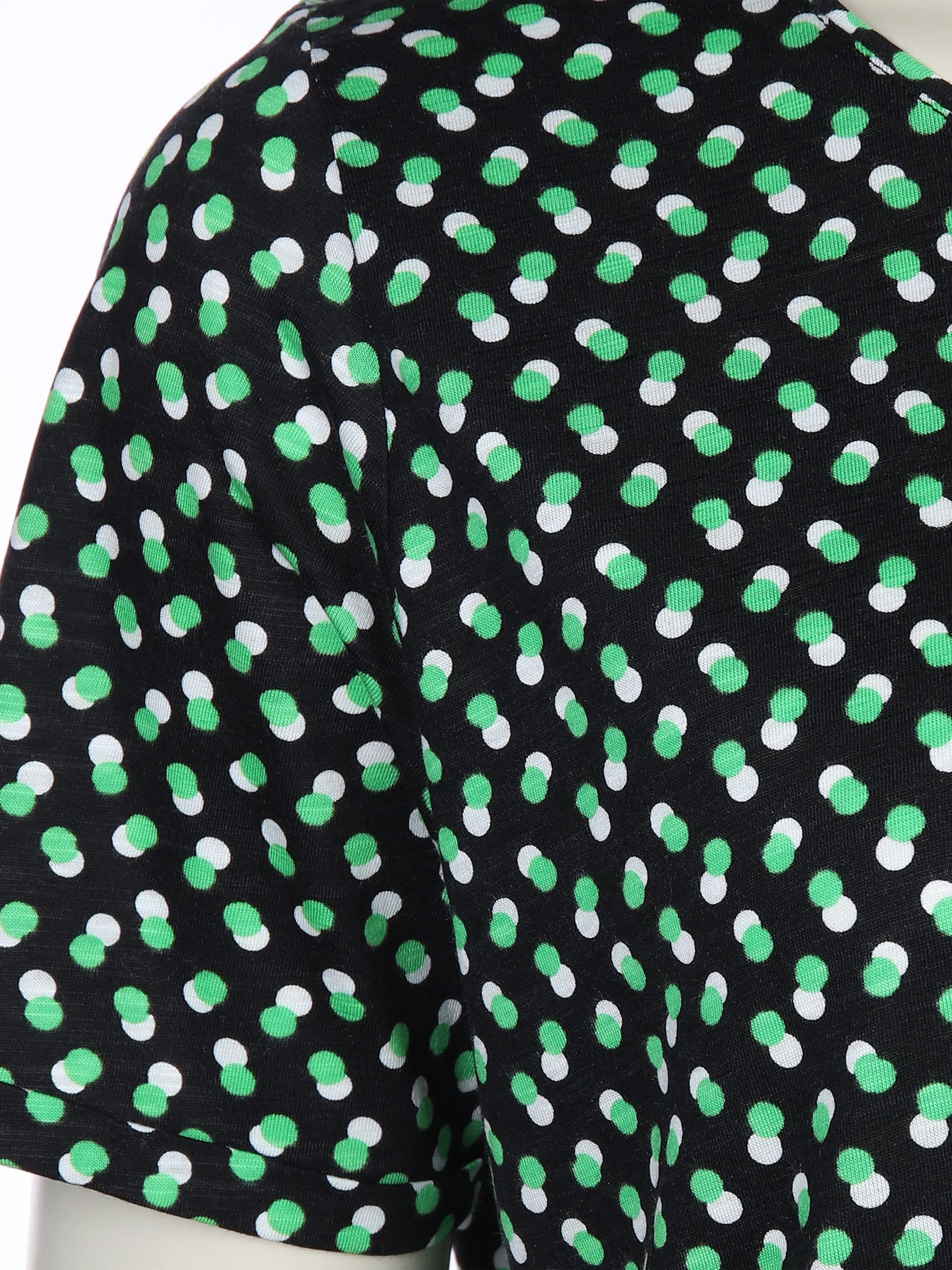 Sonja Blank Da-gr.Gr. Alloverprintshirt Schwarz 873326 SCHW/GRÜ 3 Sonja Blank Da-gr.Gr. Alloverprintshirt Schwarz 873326 SCHW/GRÜ 3