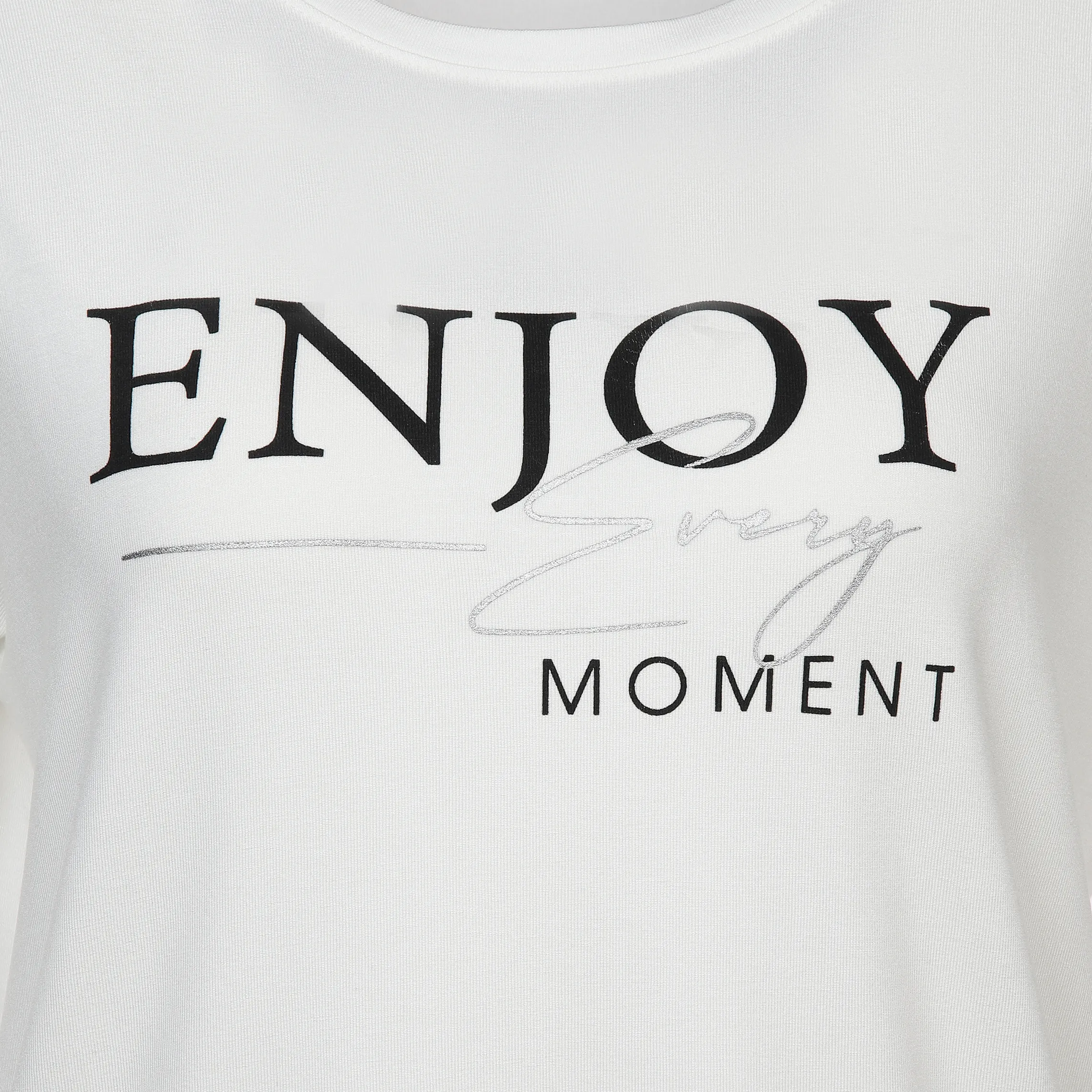 Sure Da-T-Shirt m. Frontprint 3/4 Arm Weiß 880655 OFFWHITE 3 Sure Da-T-Shirt m. Frontprint 3/4 Arm Weiß 880655 OFFWHITE 3