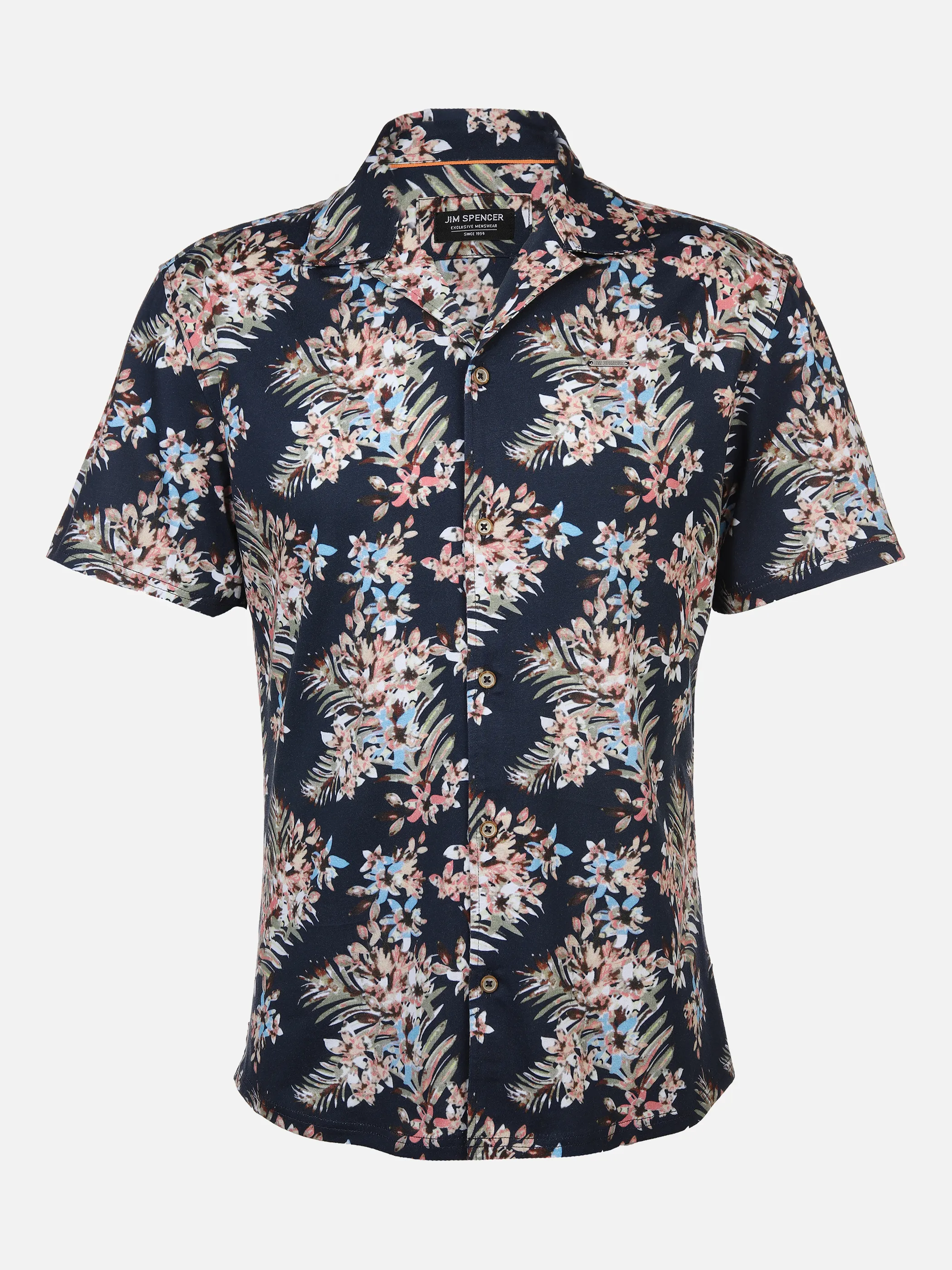 Jim Spencer He. Resorthemd 1/2 Arm Marine 874706 MARINE 1 Jim Spencer He. Resorthemd 1/2 Arm Marine 874706 MARINE 1