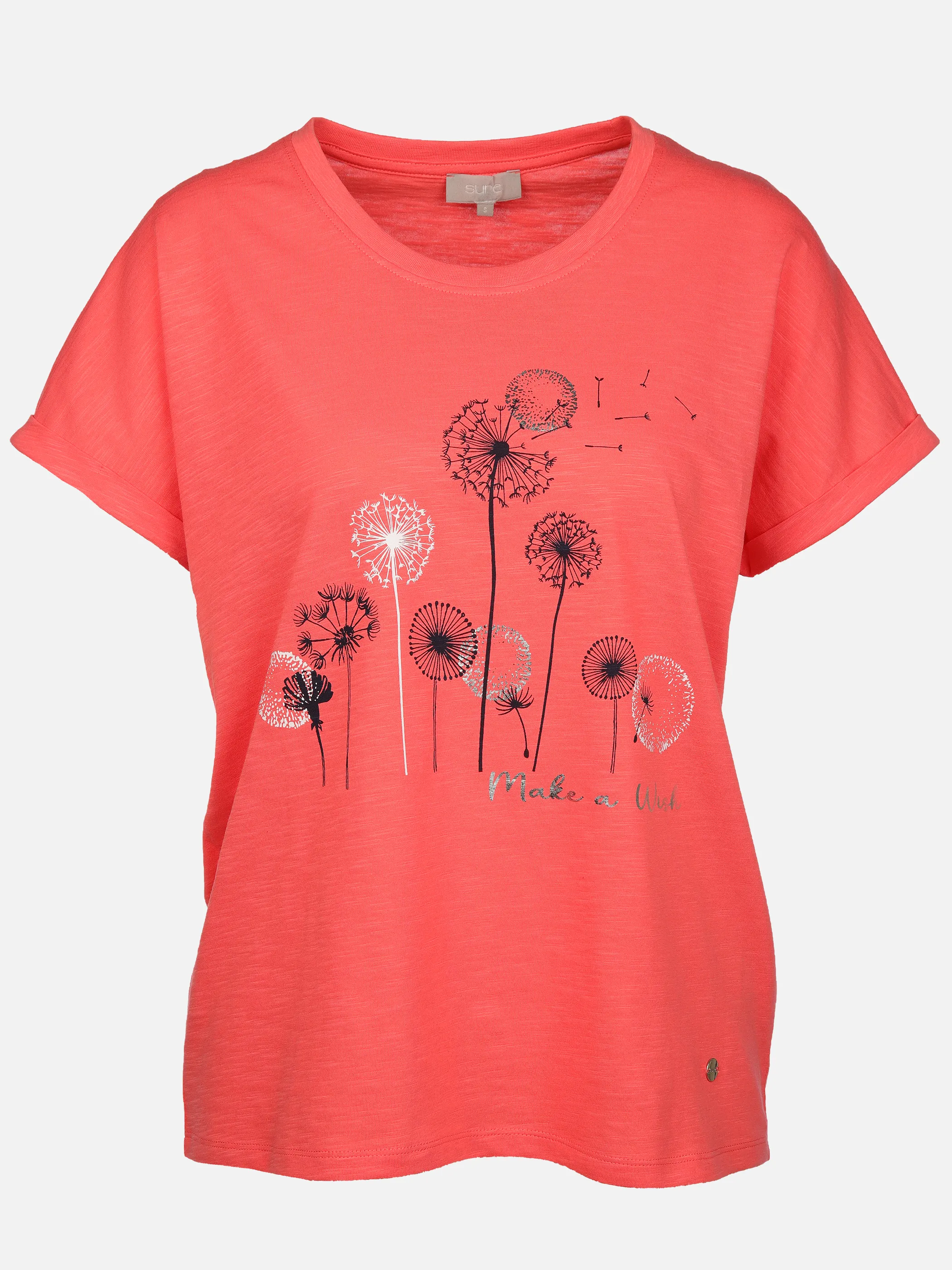 Sure Da-Shirt m. Frontprint Pink 907366 PI 1