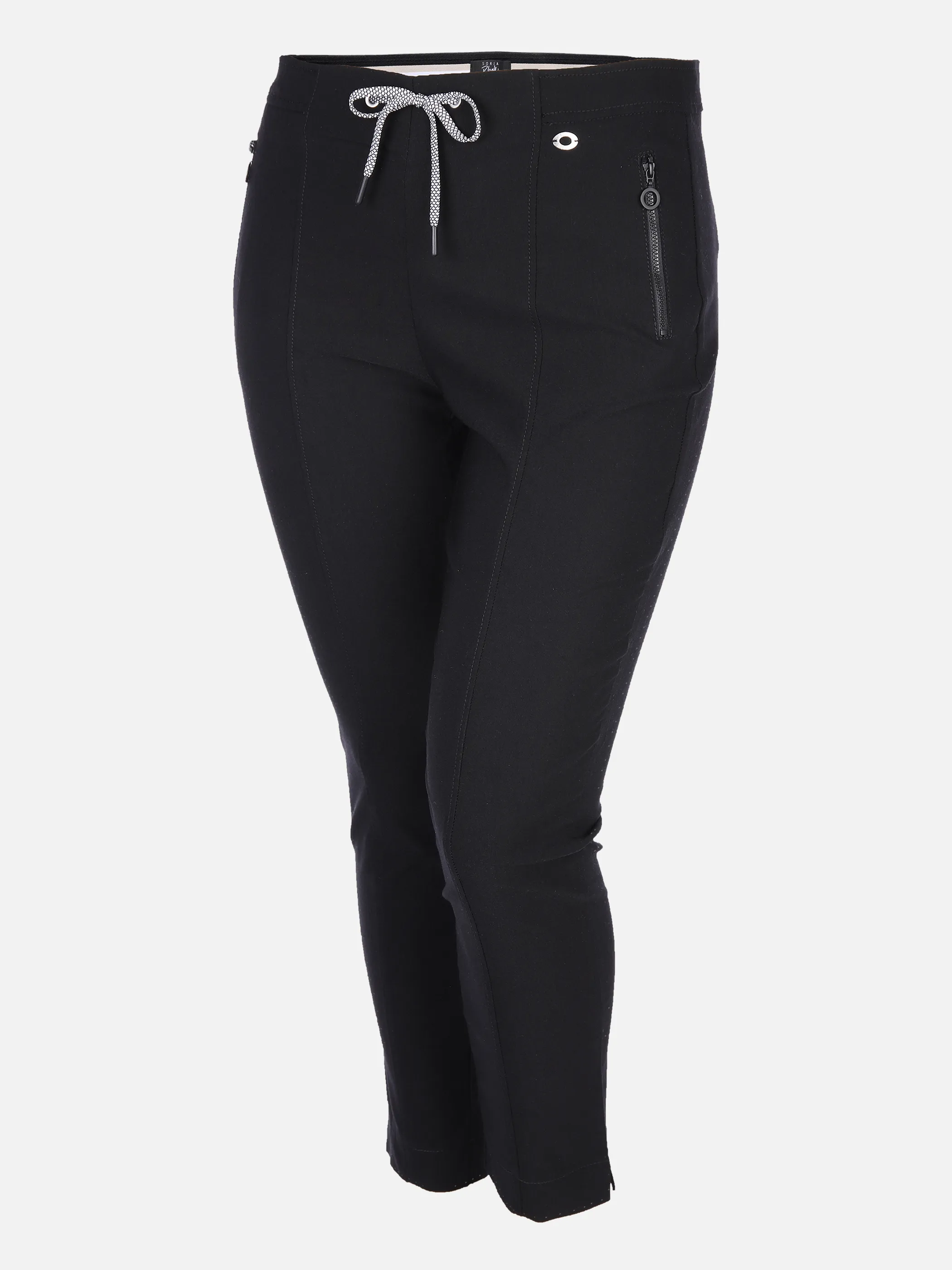 Sonja Blank Da-gr.Gr.Hose m. Komfortbund Schwarz 864711 SCHWARZ 1 Sonja Blank Da-gr.Gr.Hose m. Komfortbund Schwarz 864711 SCHWARZ 1