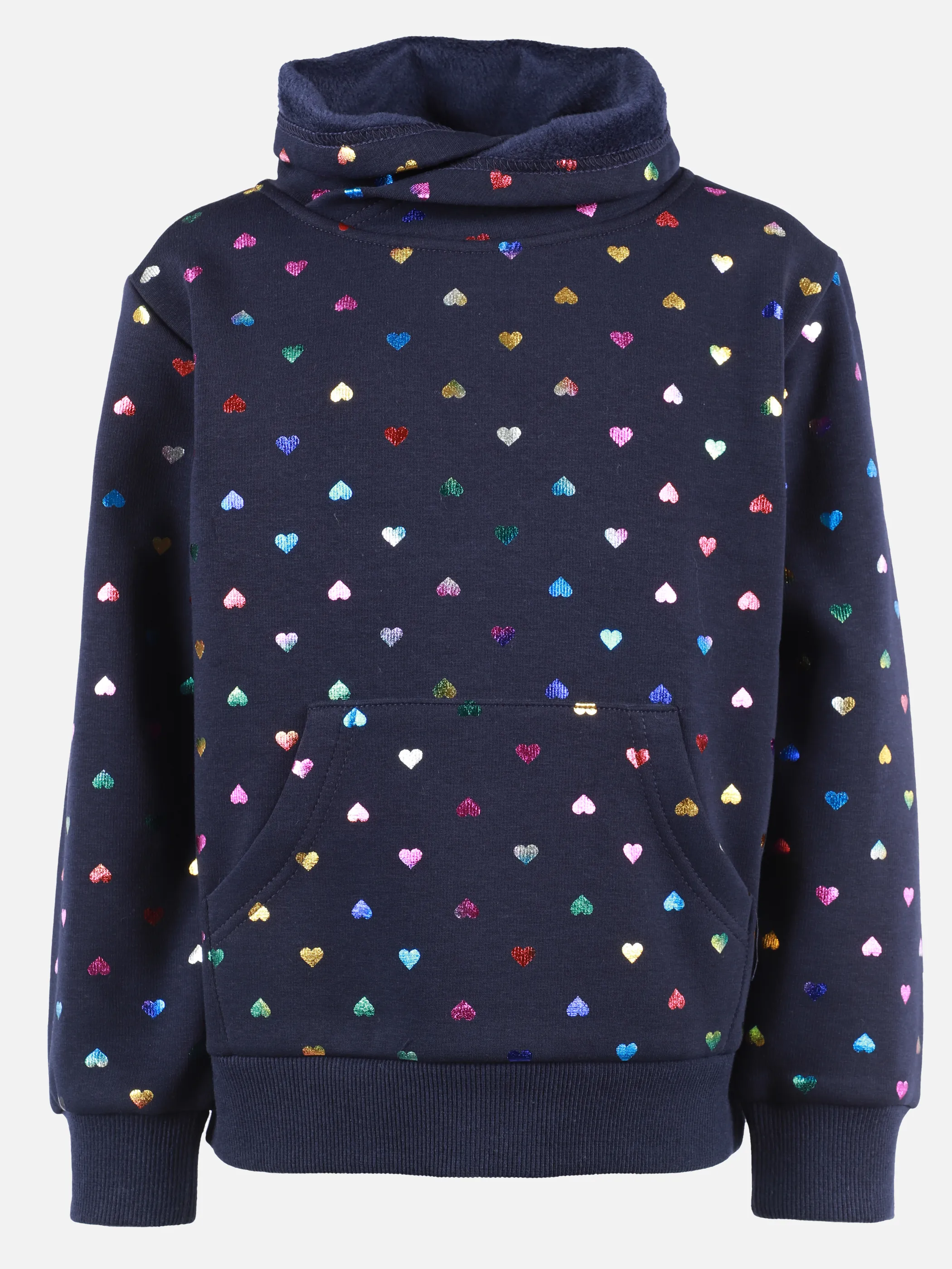 Stop + Go KM Sweatshirt Thermo in blau mit Sternen Marine 899745 NAVY 2