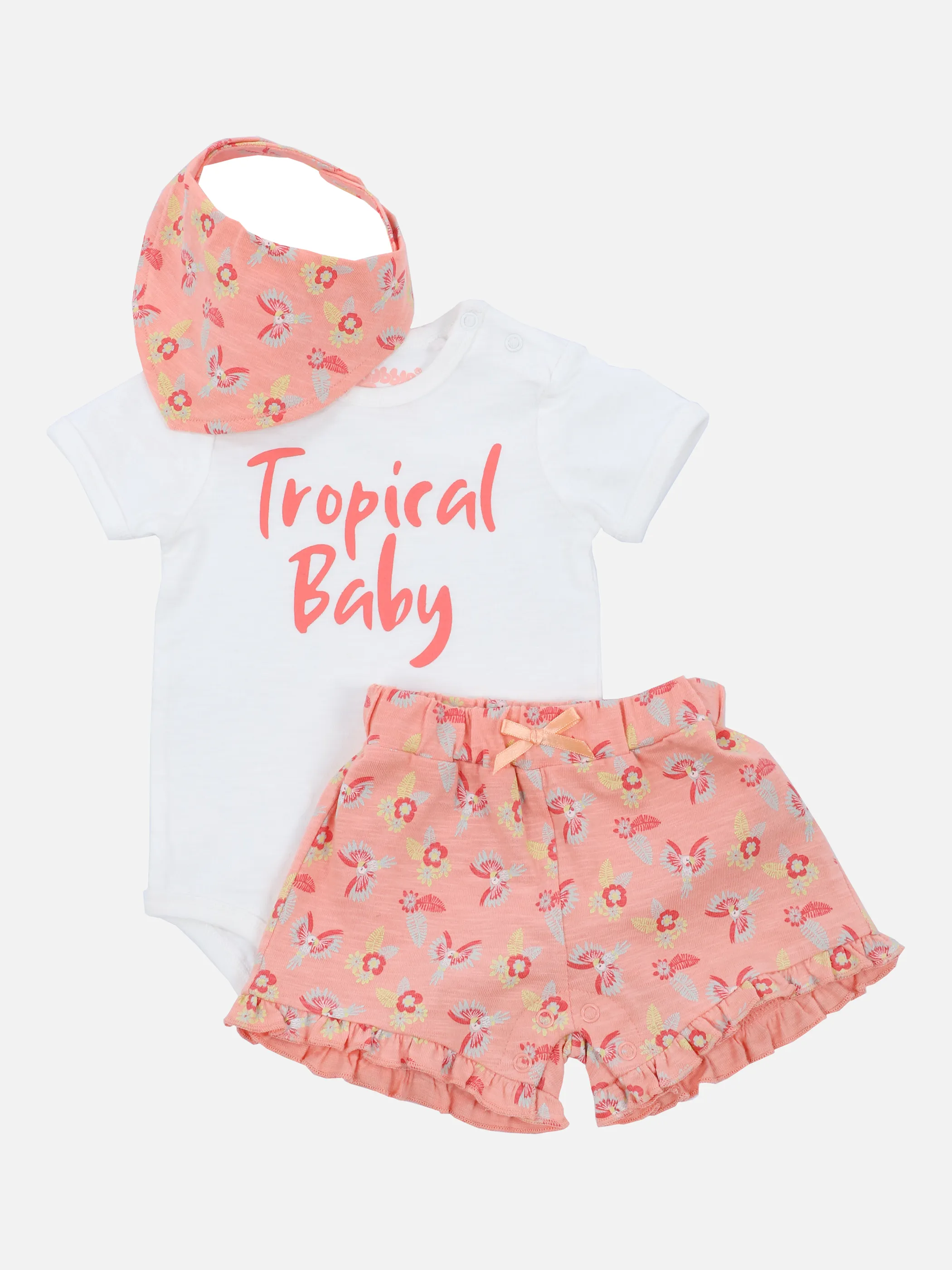 Bubble Gum BG NB 3er Set, Body weiß, Hals Weiß 853616 WEIß 1 Bubble Gum BG NB 3er Set, Body weiß, Hals Weiß 853616 WEIß 1