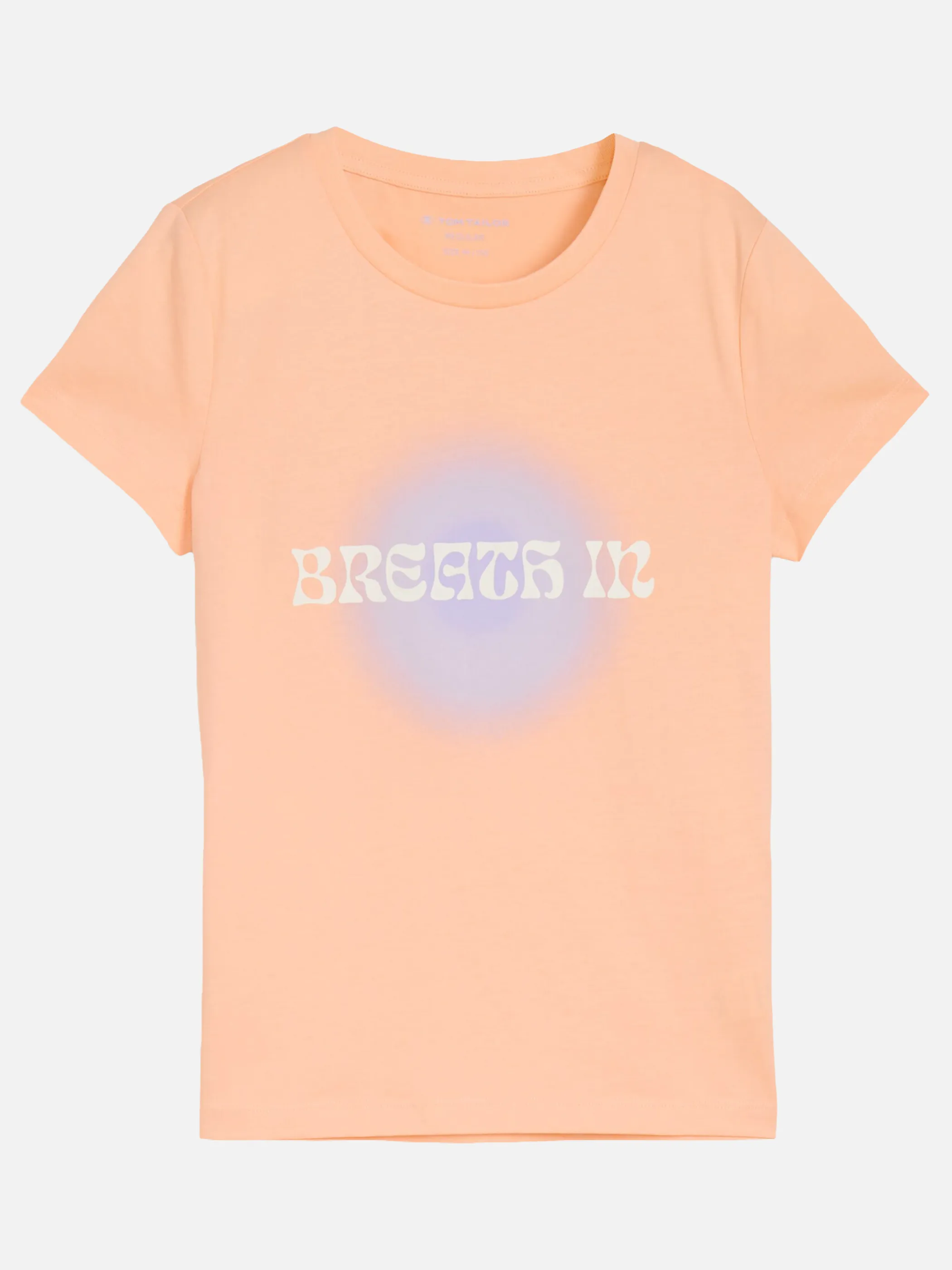 Tom Tailor 1050062 printed t-shirt Orange 928025 37758 1