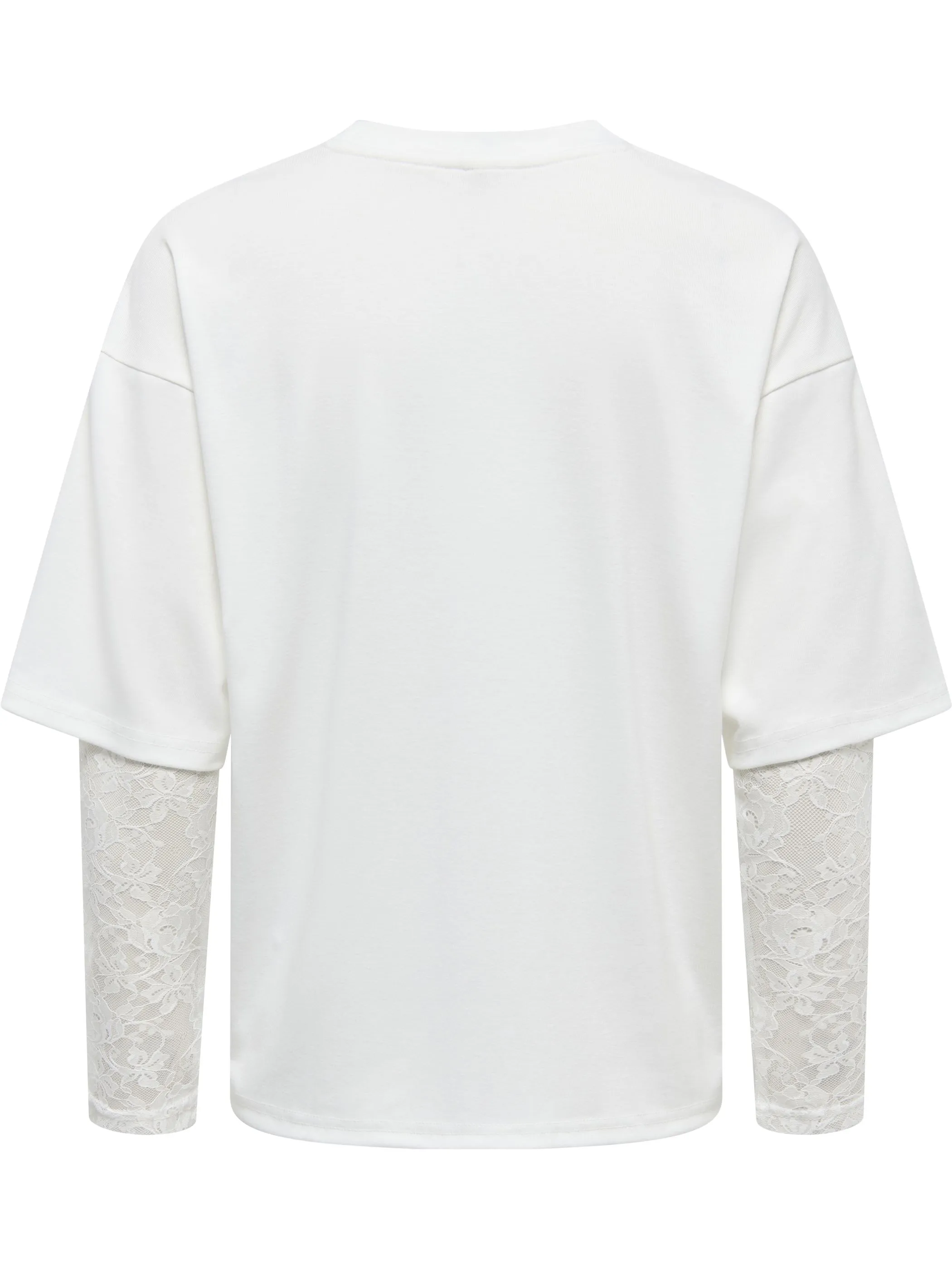 Only 15381333 ONLTAHLIA L/S LACE TO Weiß 931453 177922001