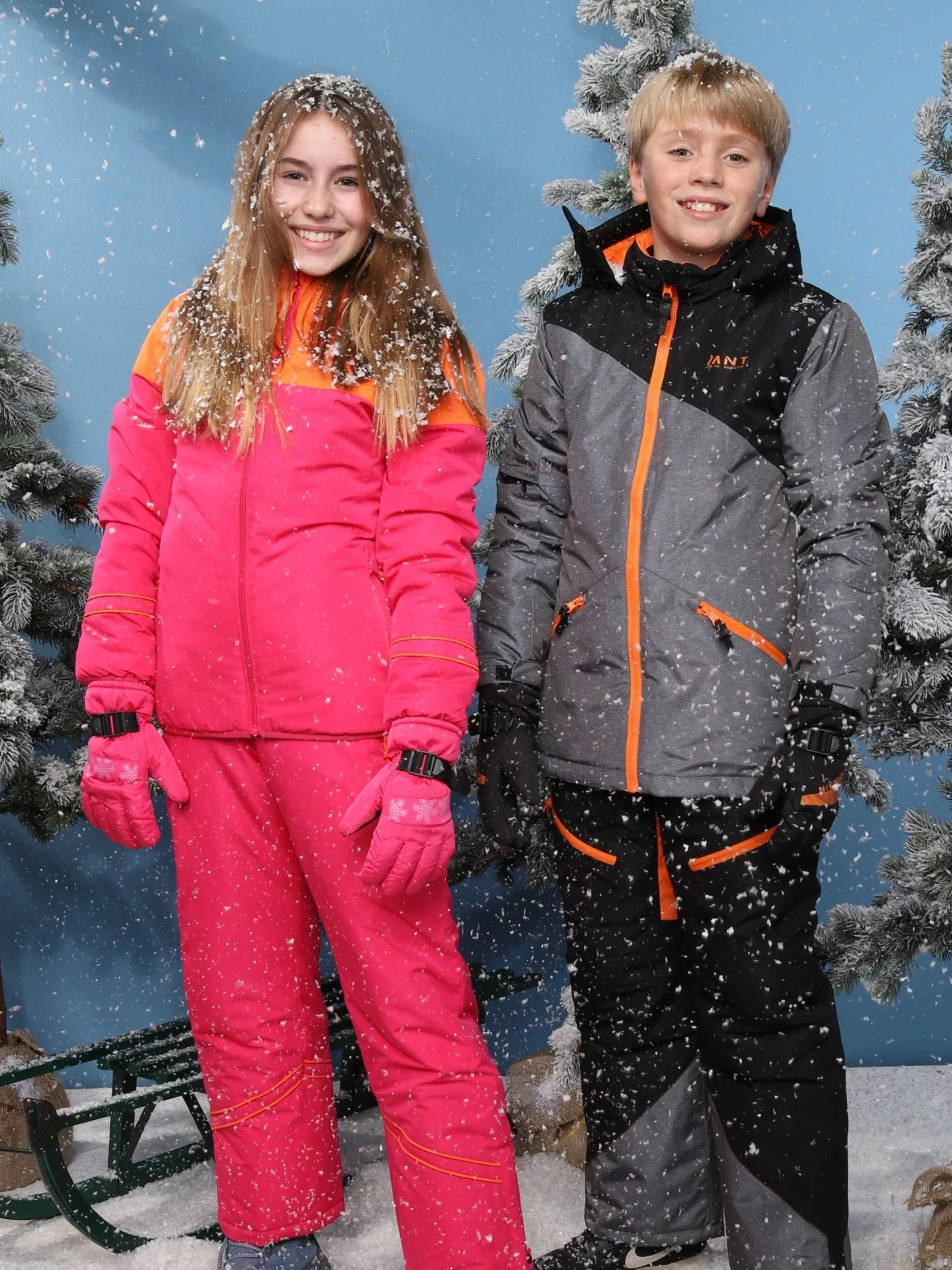 Stop + Go Md-Skijacke Pink 867023 PINK/ORANG 4 Stop + Go Md-Skijacke Pink 867023 PINK/ORANG 4