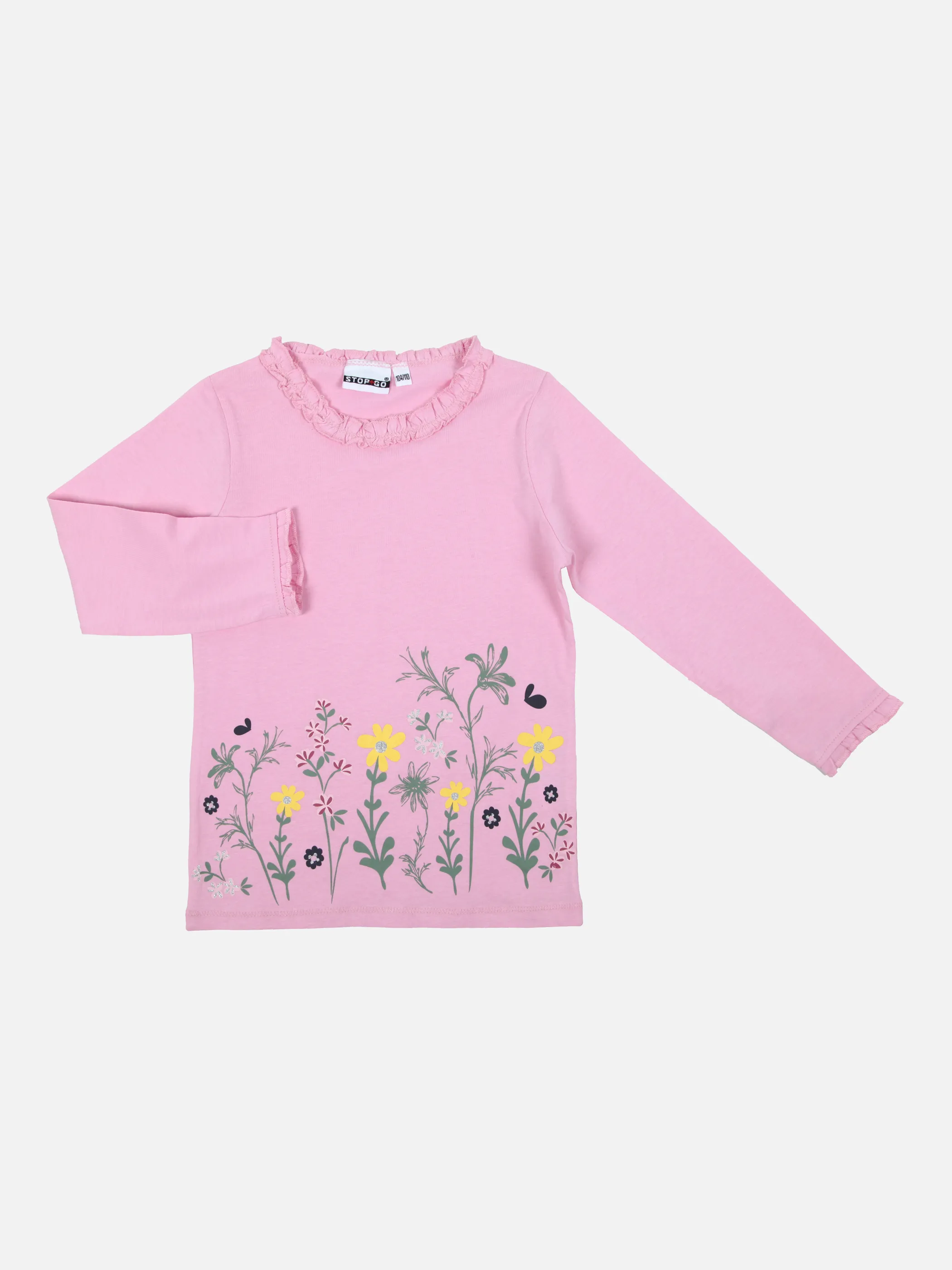 Stop + Go MG Longsleeve Shirt in rosa Rosa 856088 ROSA 1