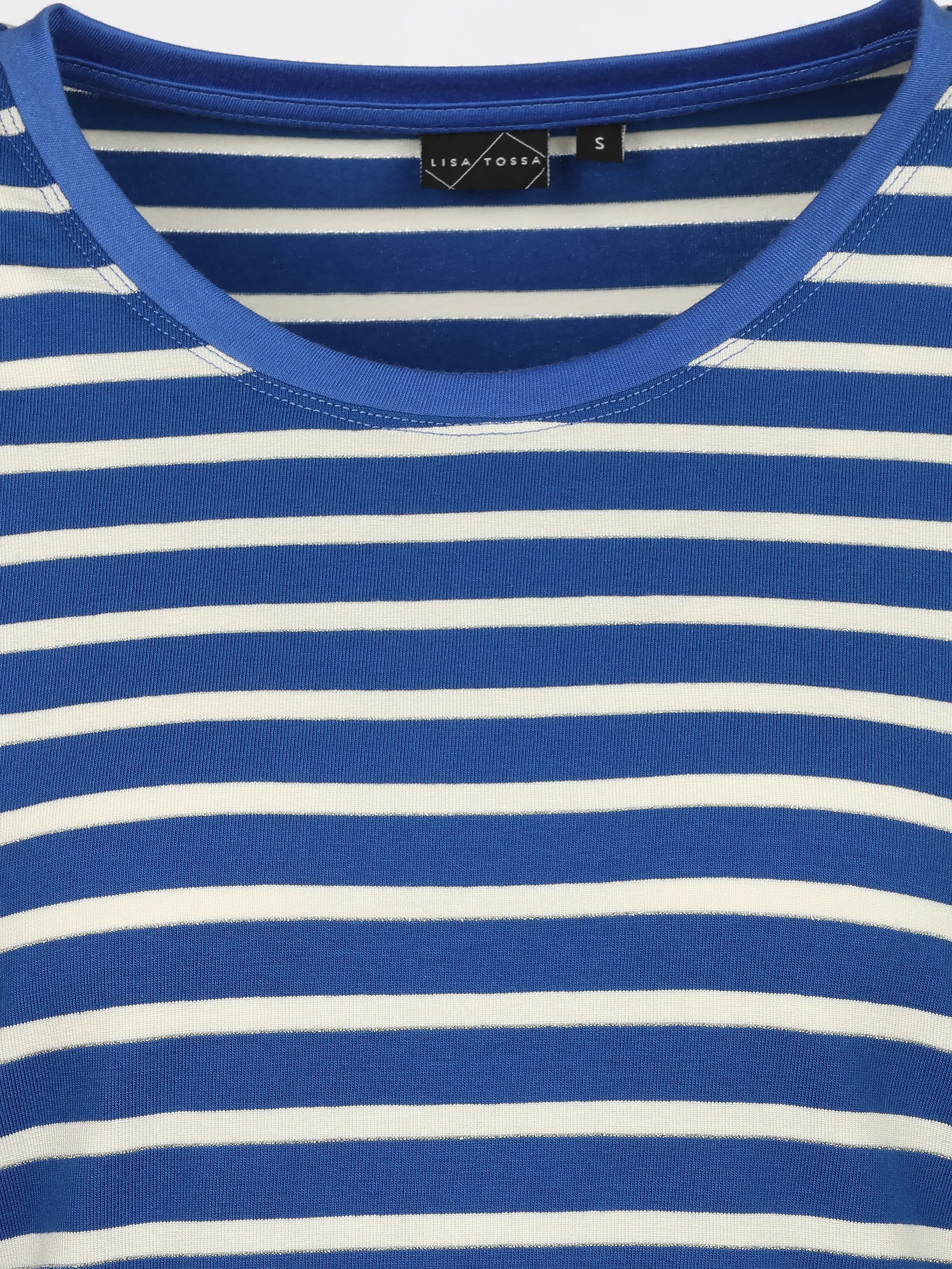 Lisa Tossa Da.Ringelshirt m. Lurex Blau 933072 SODAL.BLUE 3