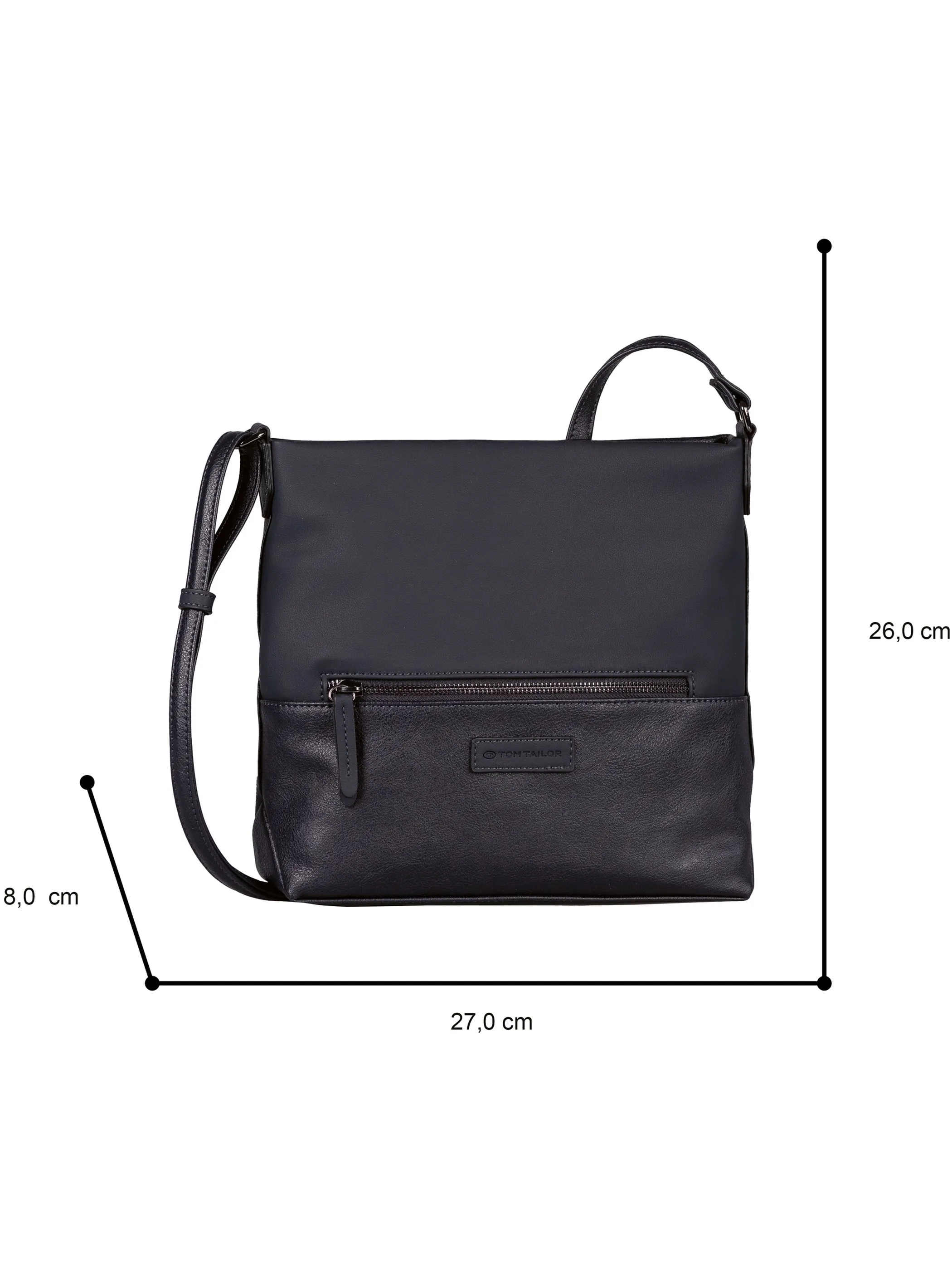 Tom Tailor 010893 Gia, Cross bag M, dark Blau 901009 053 4