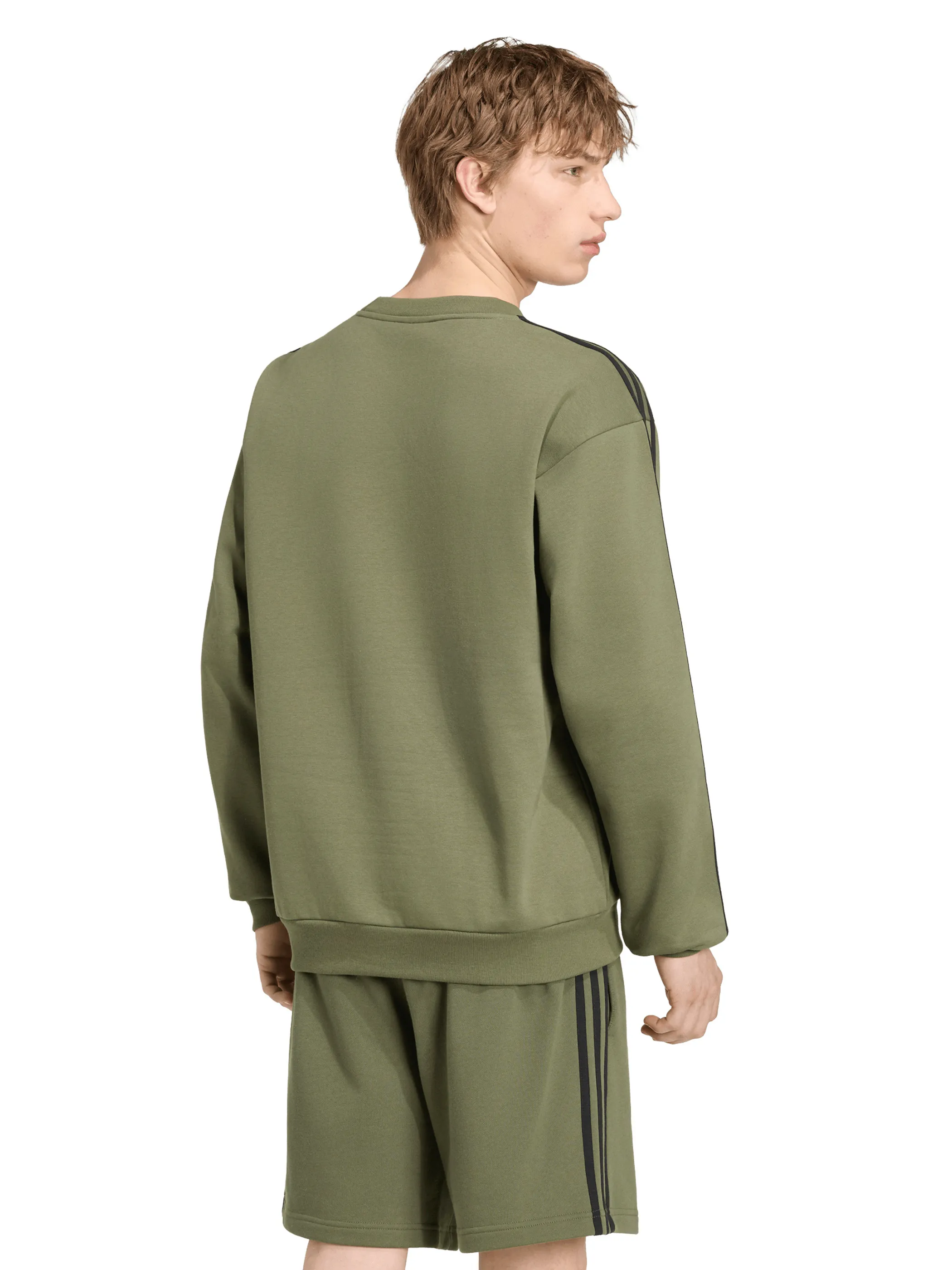 Adidas KY4160 He-Sweatshirt ESS 3S FLEECE, olive Oliv 929523 000 3