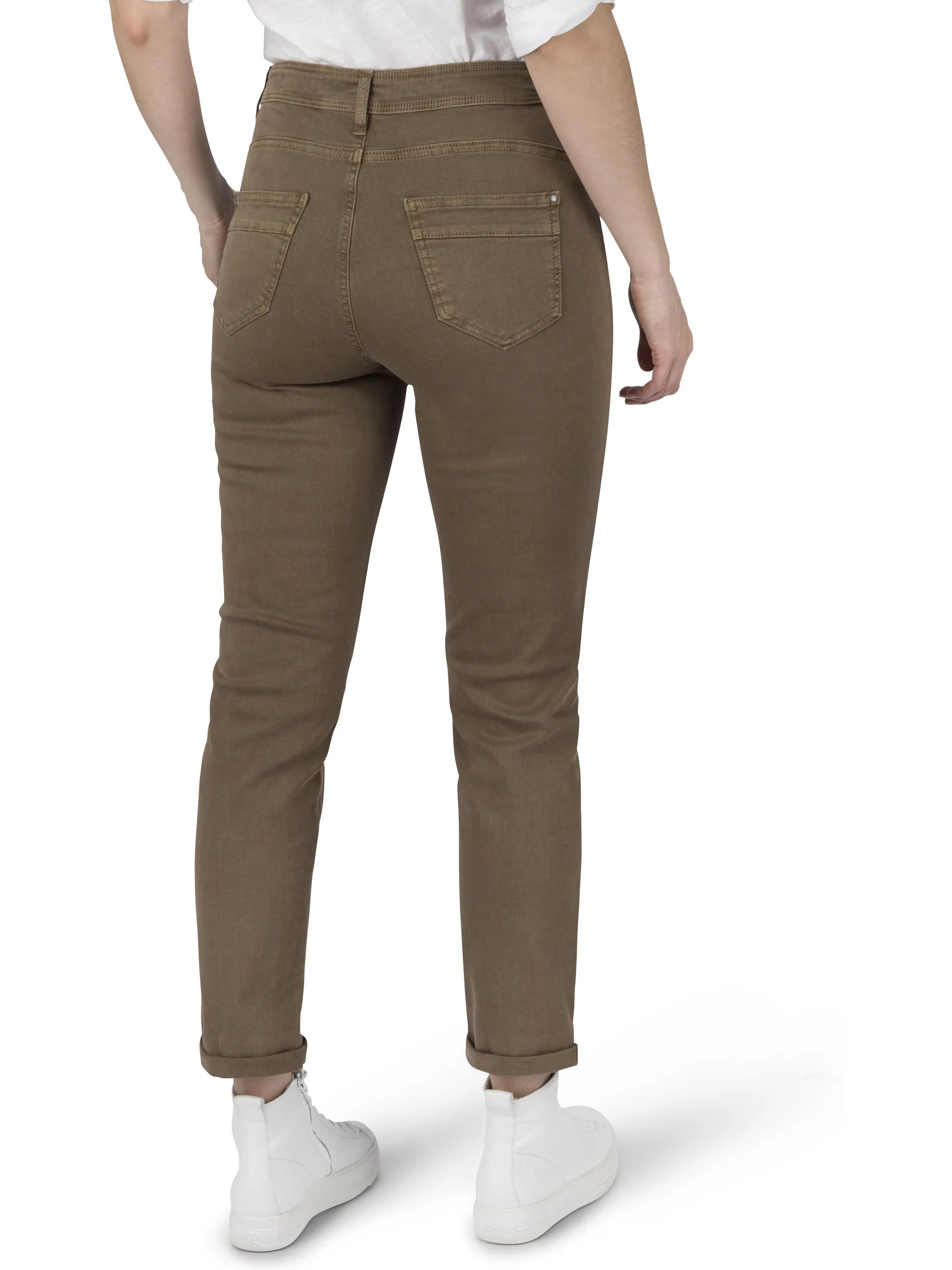 Stooker DOB 06330310008152 Da. Hosen lang, Braun 905205 8152