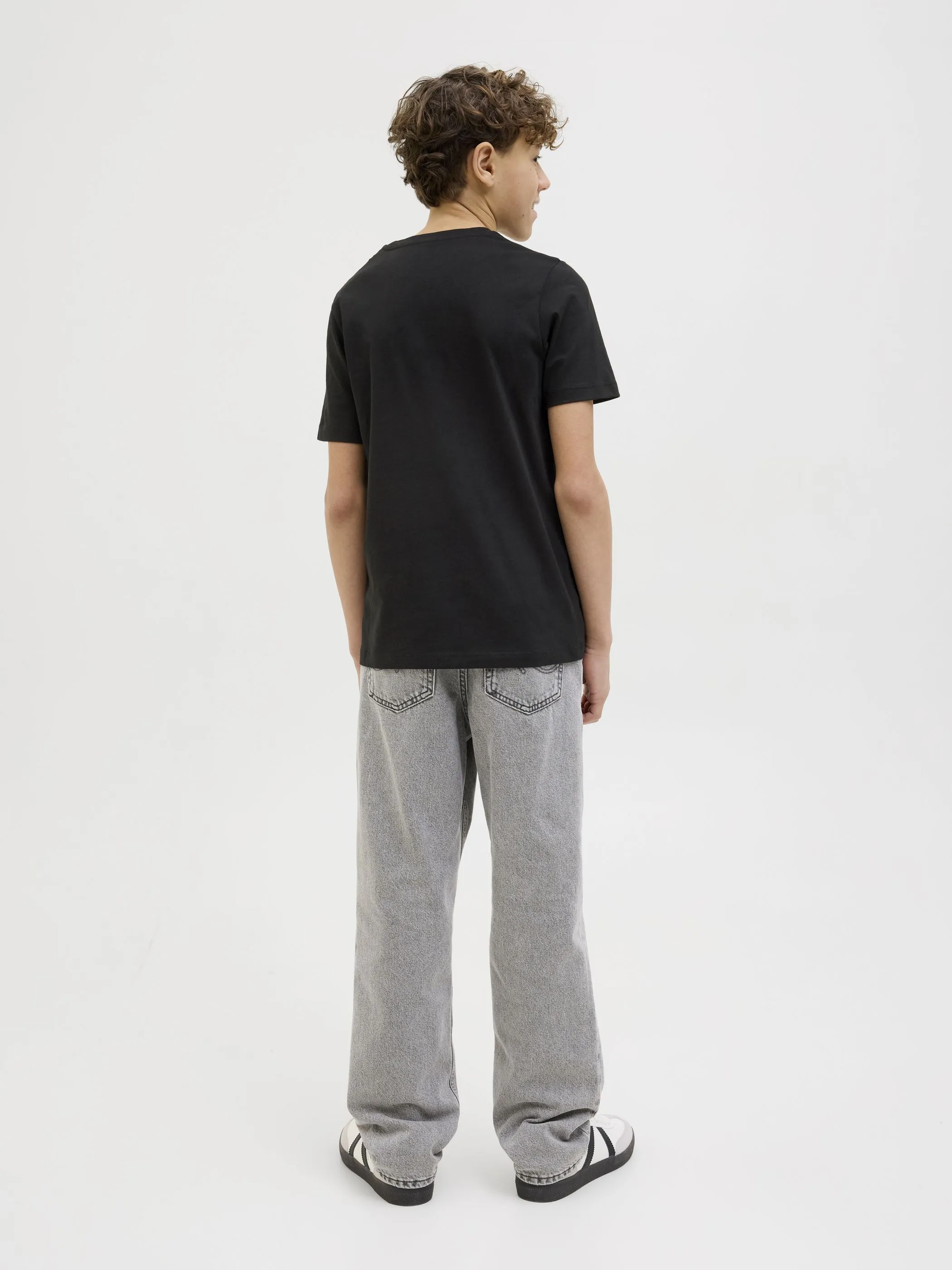 Jack&Jones Junior 12259476 JJLUKE TEE SS CREW NE Blau 907284 178012003 3