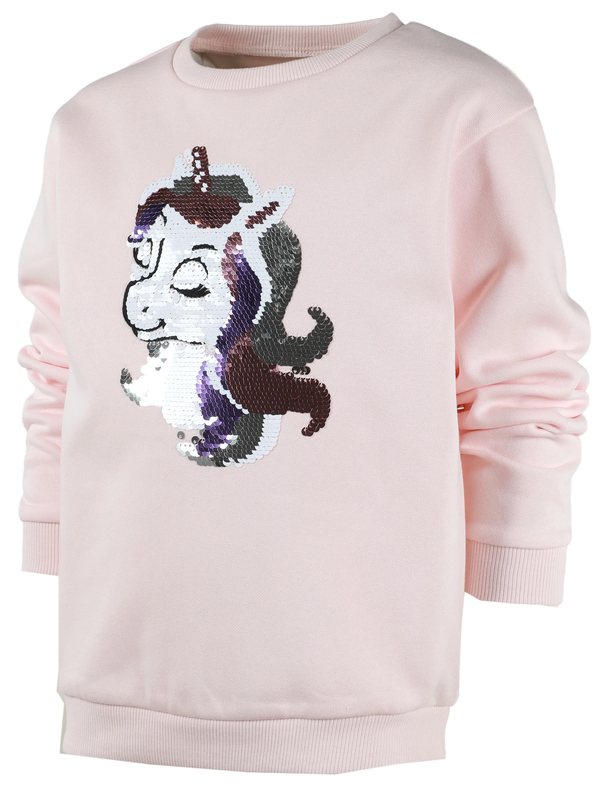 One Way KM Sweatshirt mit Einhorn FP in rosa Rosa 929709 MARYSROSE 3