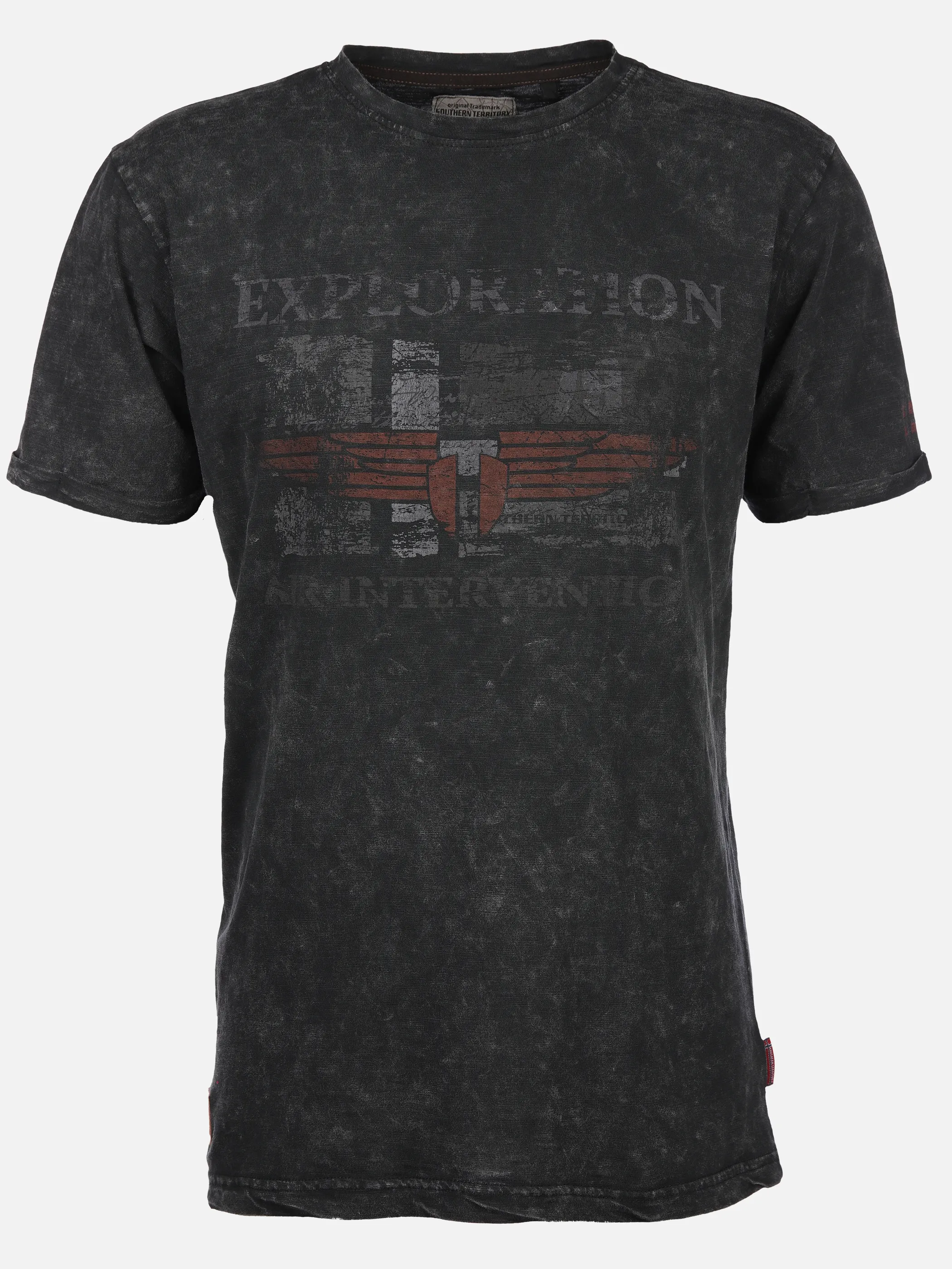 Southern Territory He. T-Shirt 1/2 Arm Druck Schwarz 904164 BLACK 1 Southern Territory He. T-Shirt 1/2 Arm Druck Schwarz 904164 BLACK 1