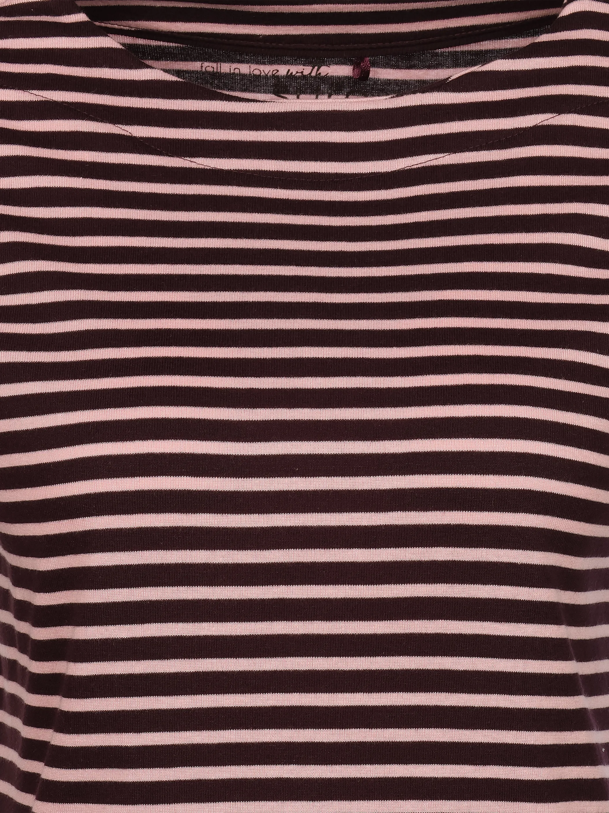 Sure Da. Streifen Shirt Rot 928161 BURGUND 3