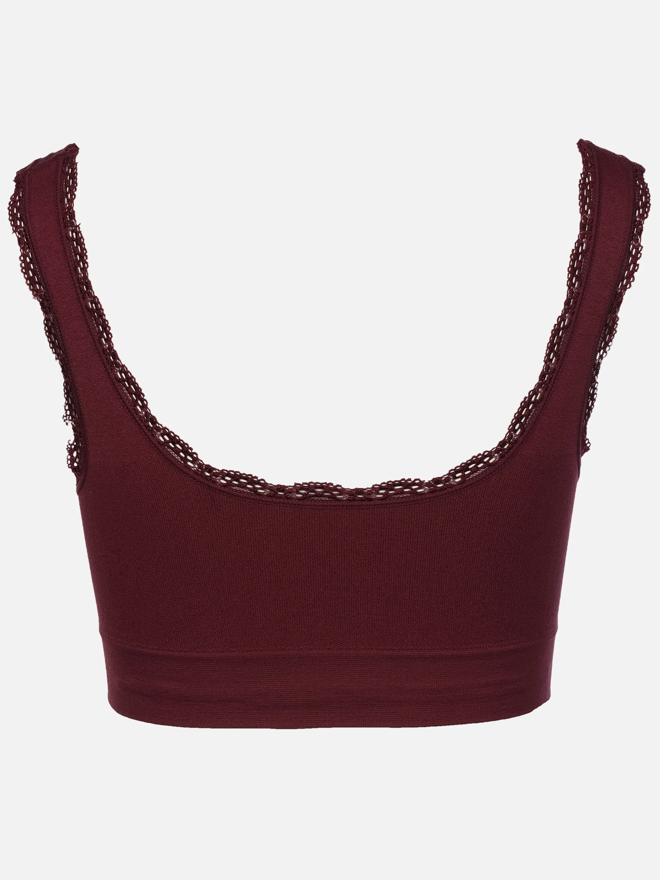 Sure Da Bustier Seamless mit Spitze Rot 932037 BORDEAUX 2