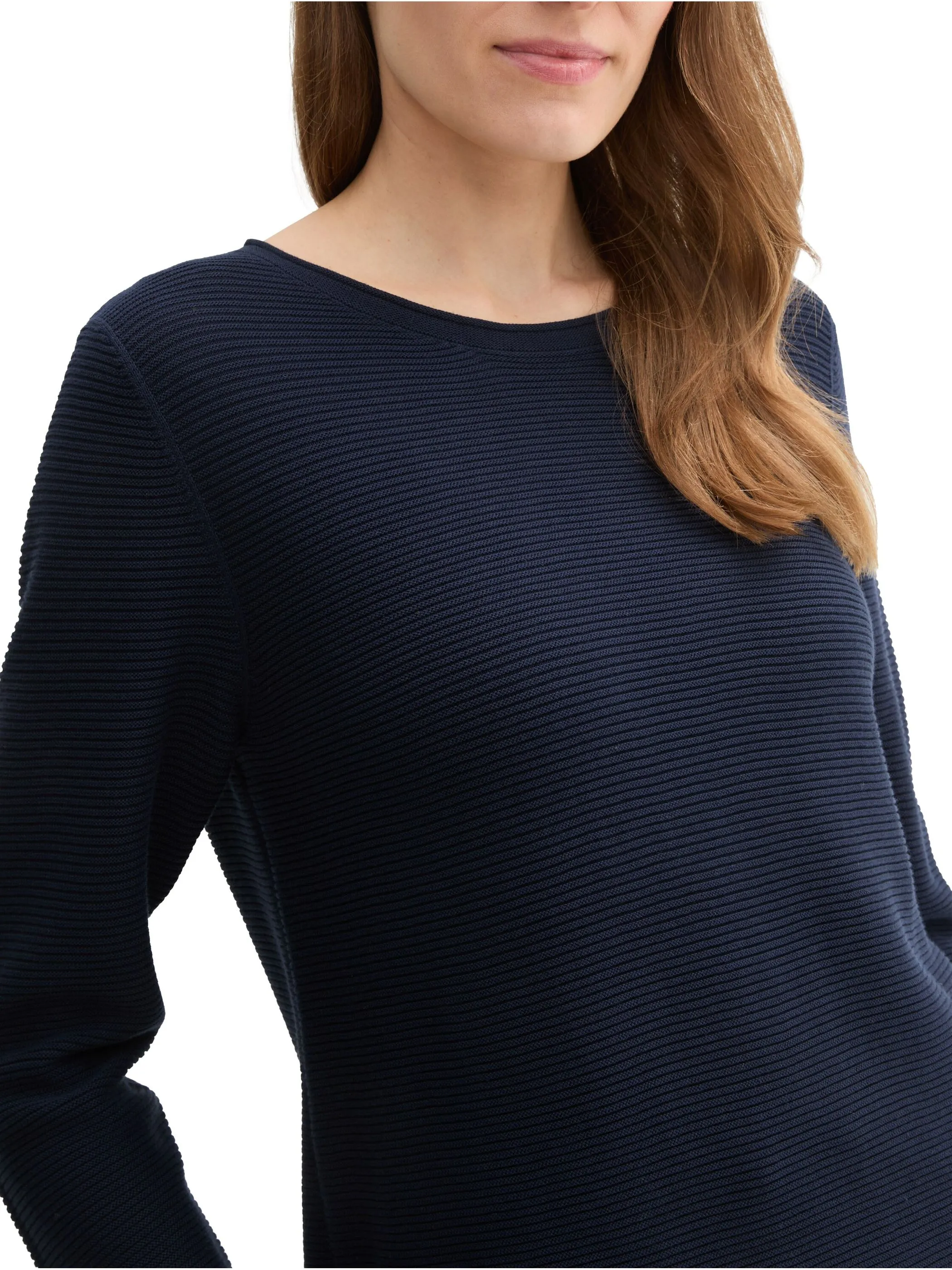 Tom Tailor 1016350 NOS sweater new ottoma Blau 827729 10360 3