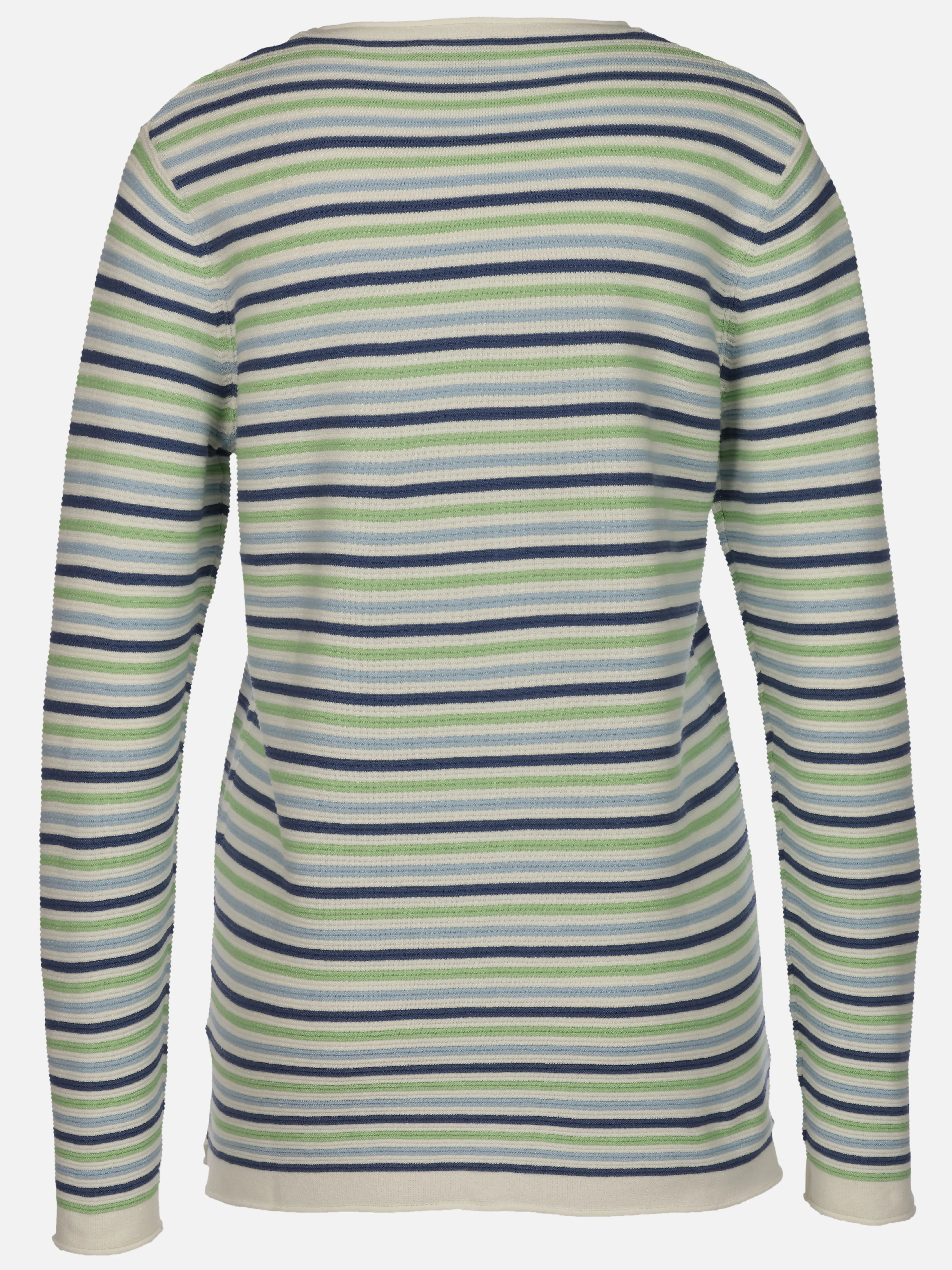 Sure Da-Streifen-Pullover Grün 920865 GREEN 2