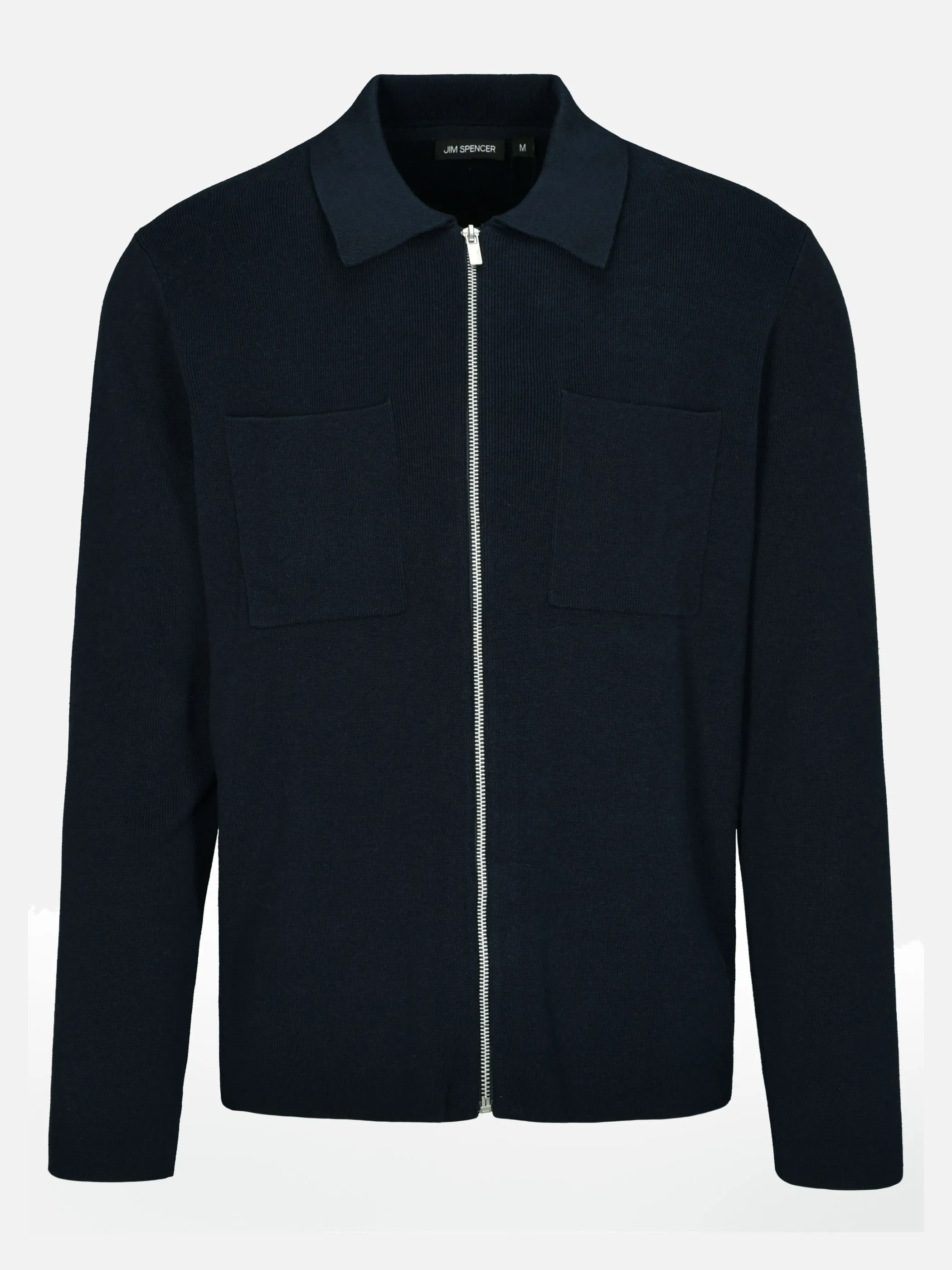 Jim Spencer 219018983 Polo Zip Cardigan Marine 933613 649 1