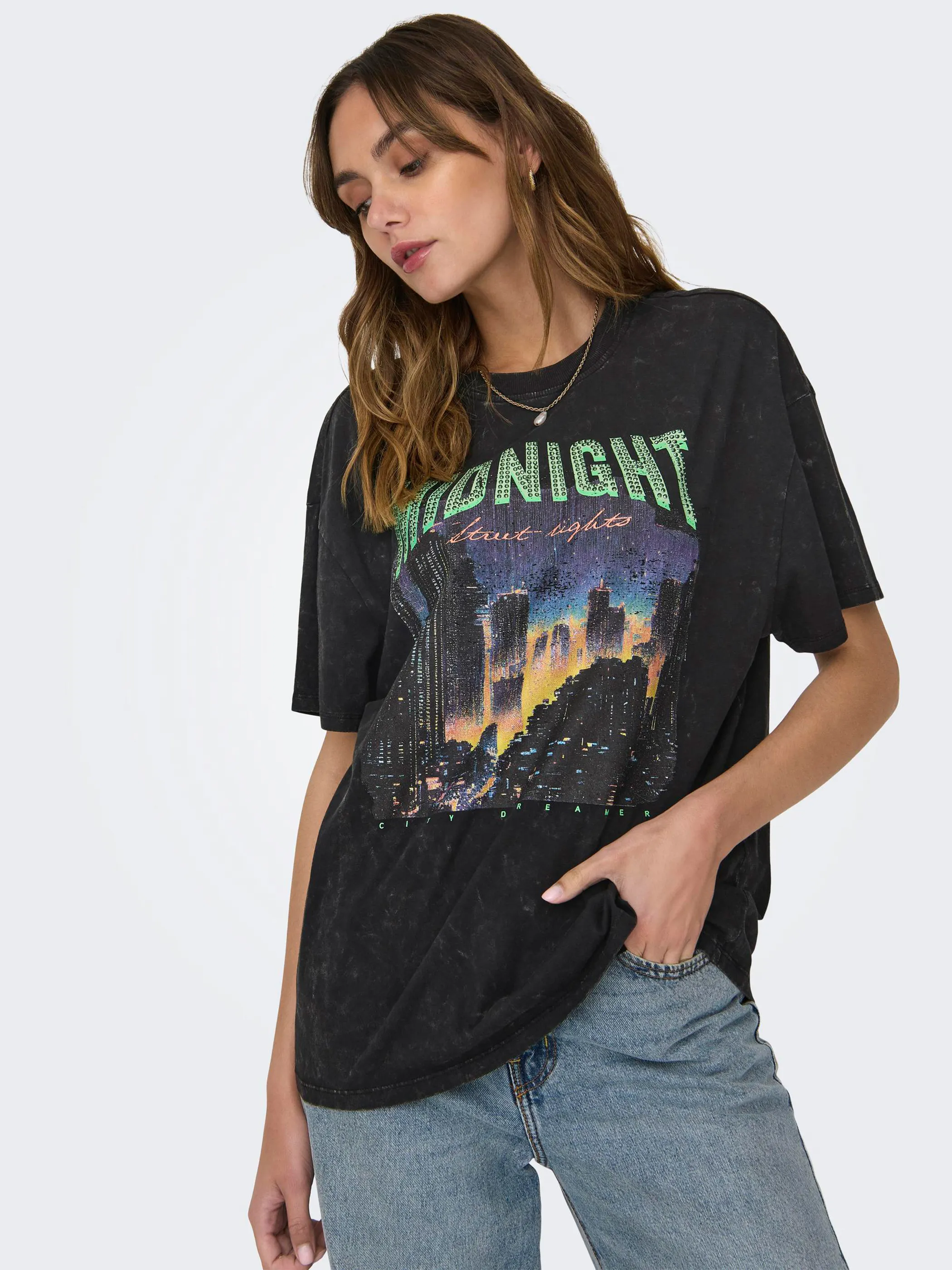 Only 15316993 ONLLUCCA LIFE S/S NIG Schwarz 890836 177911001 4 Only 15316993 ONLLUCCA LIFE S/S NIG Schwarz 890836 177911001 4