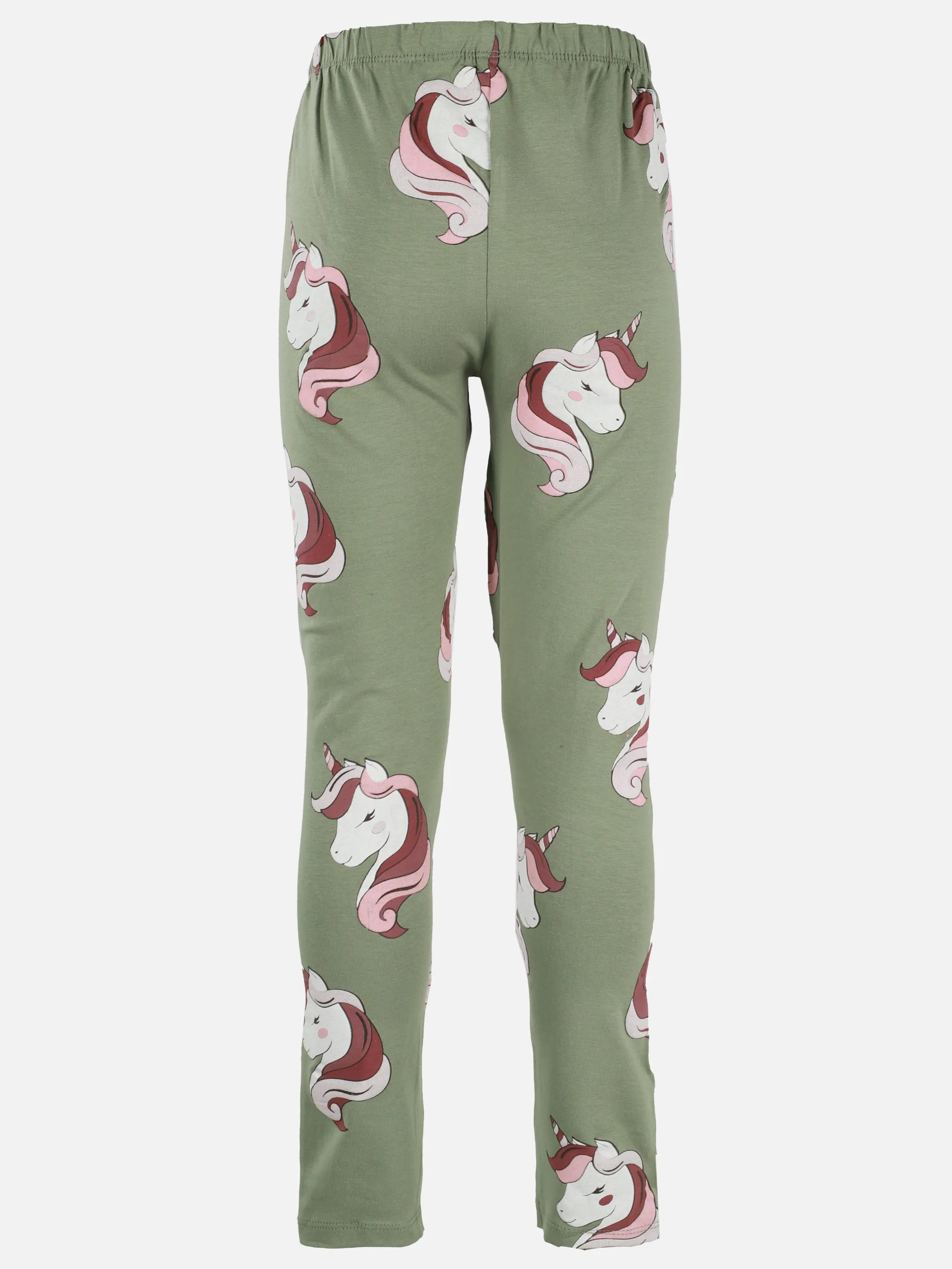 One Way KM Leggings mit Einhorn AOP in grün Grün 913502 GRÜN 2