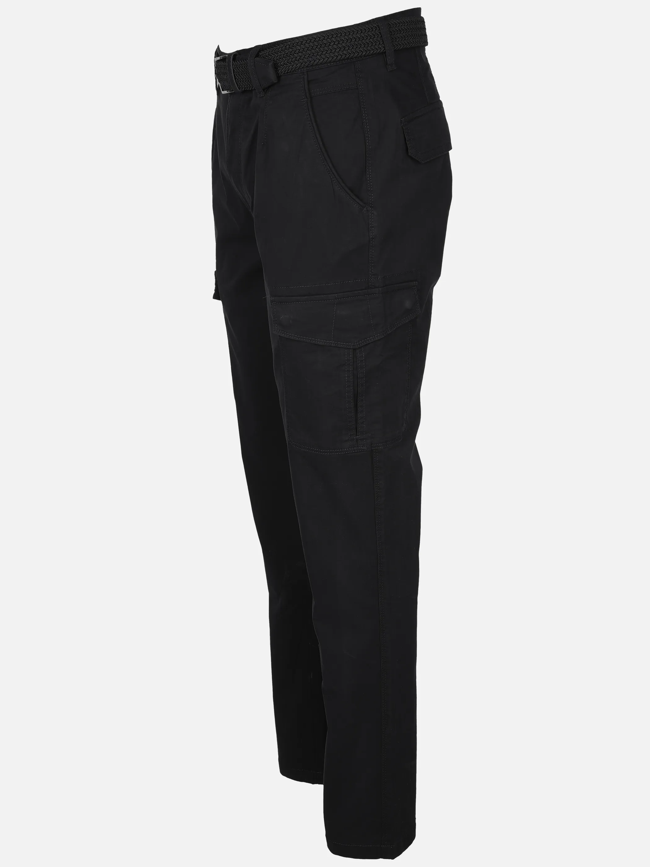 Jim Spencer He. Cargohose Premium Schwarz 899307 BLACK 3 Jim Spencer He. Cargohose Premium Schwarz 899307 BLACK 3