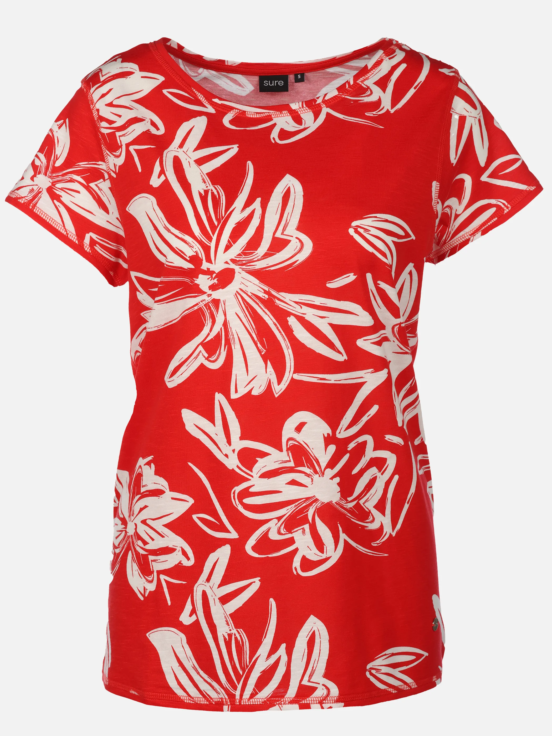 Sure Da-Print-T-Shirt Rot 922187 RED 1