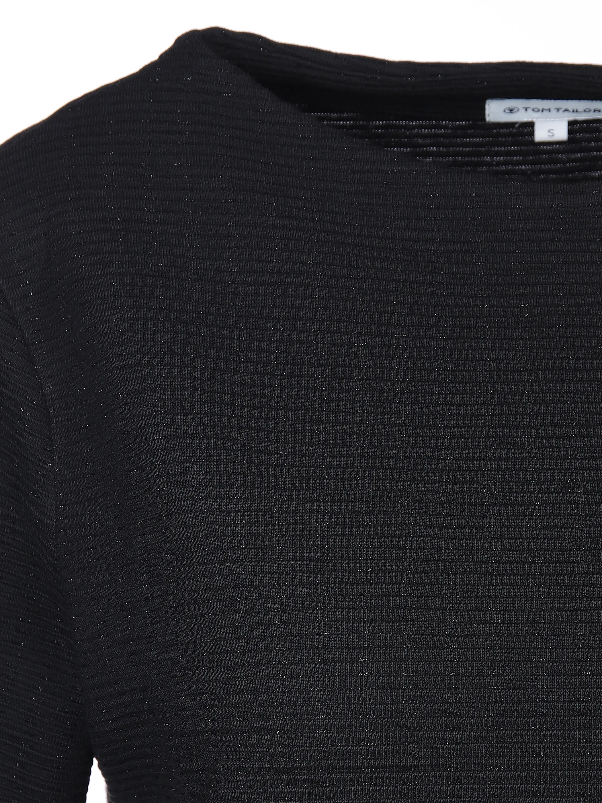 Tom Tailor 1034528 mock neck structure sw Schwarz 872233 14482 3 Tom Tailor 1034528 mock neck structure sw Schwarz 872233 14482 3