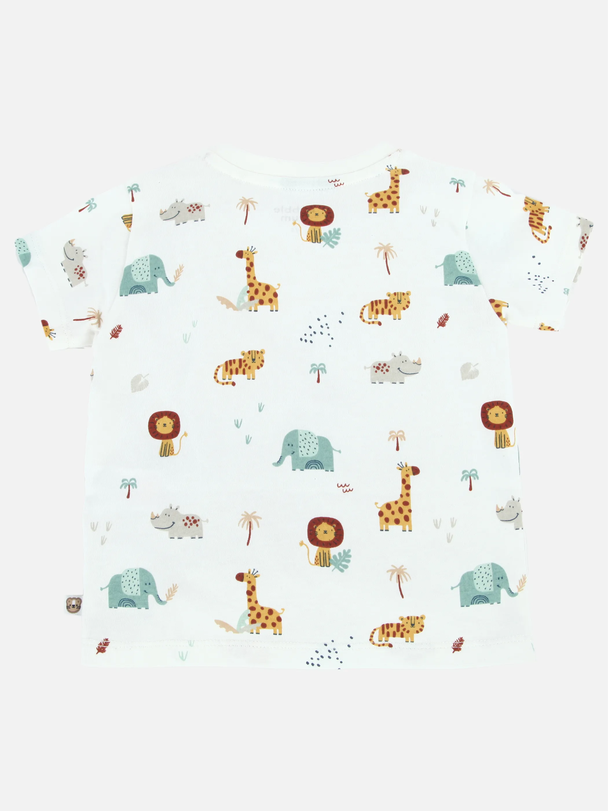 Bubble Gum BJ T-Shirt Tiere AOP in weiß Weiß 908539 WEIß 2