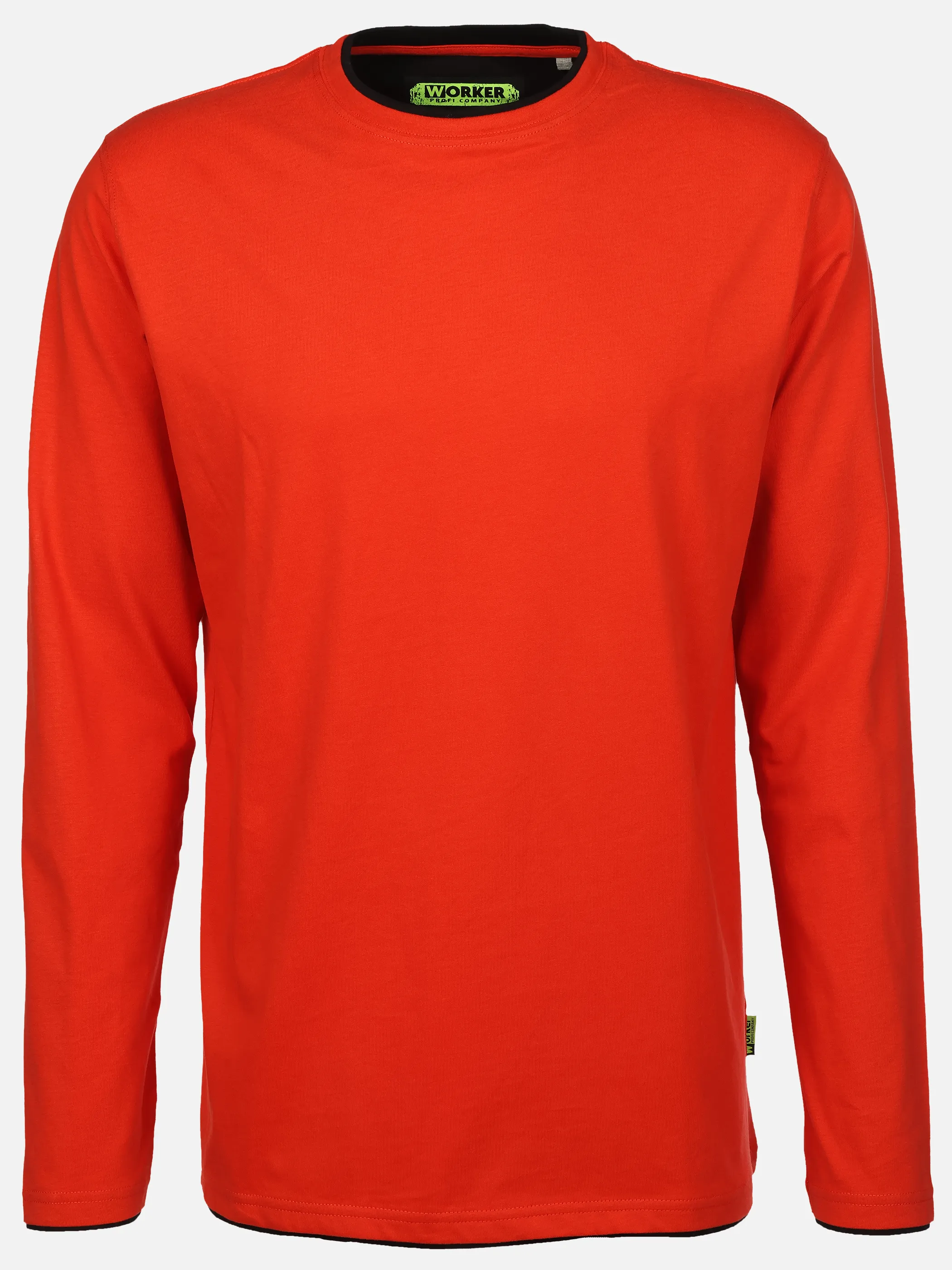 Worker He. T-Shirt 1/1 Arm 2in1 basic Orange 930535 NEON ORAN 1