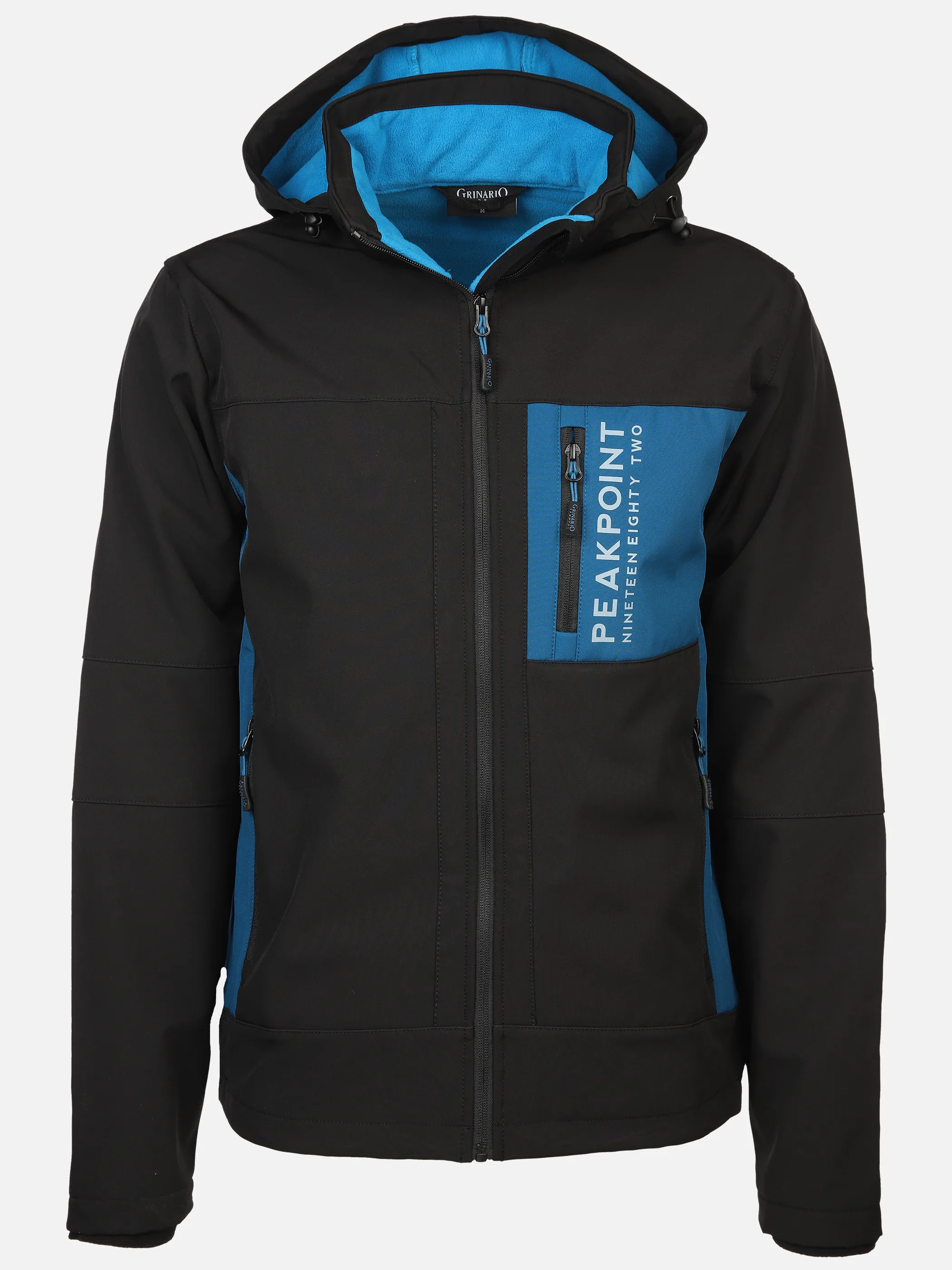 Herren Softshelljacke mit Kapuze XL 896676-spetrol-3