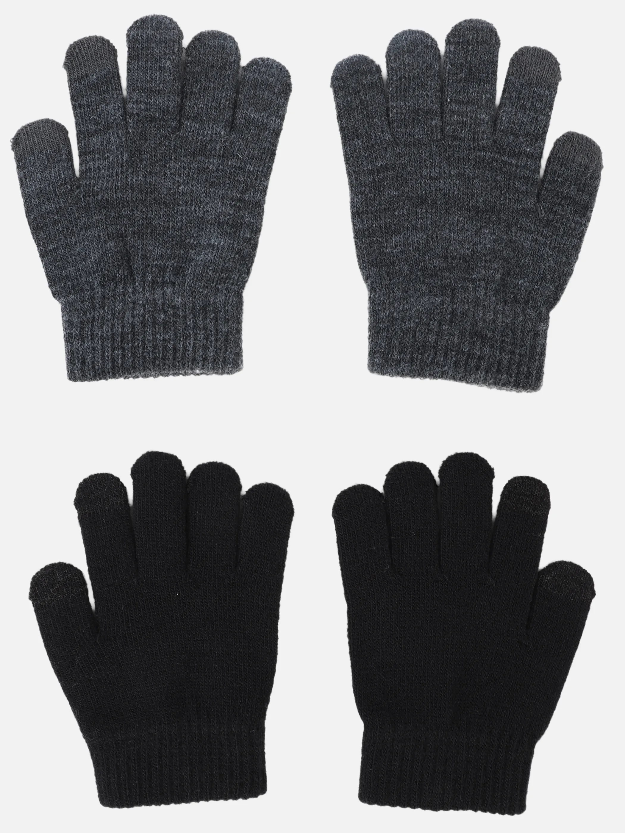 One Way Kids-Handschuhe 2er Pack Schwarz 929425 BLACK 2