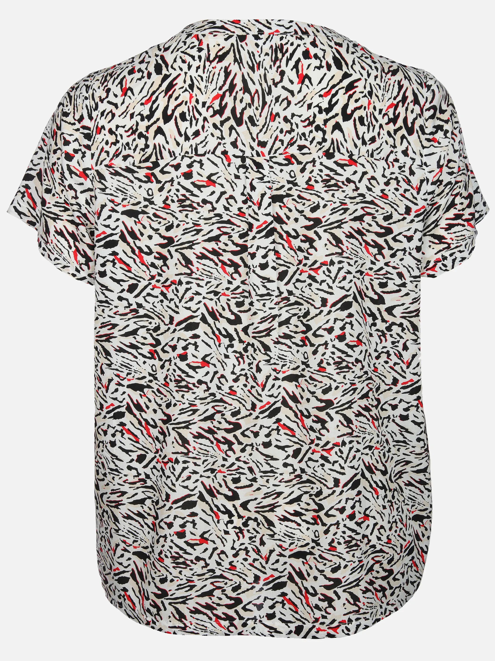 Sonja Blank Da-gr.Gr. Bluse m.Alloverprint Beige 905659 LEO 2