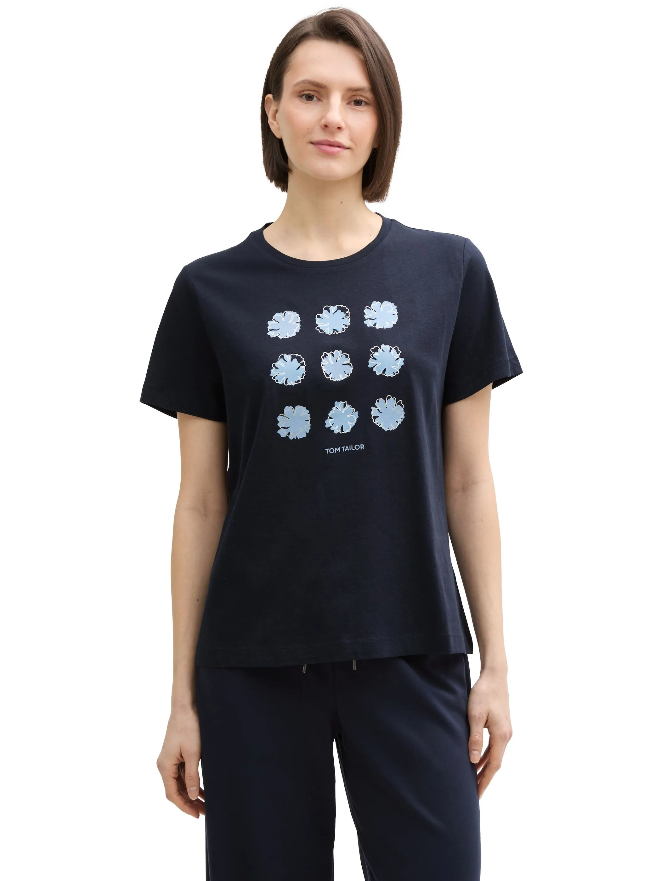 Tom Tailor 1045534 NOS T-shirt basic crew neck Blau 905964 10668 5 Tom Tailor 1045534 NOS T-shirt basic crew neck Blau 905964 10668 5