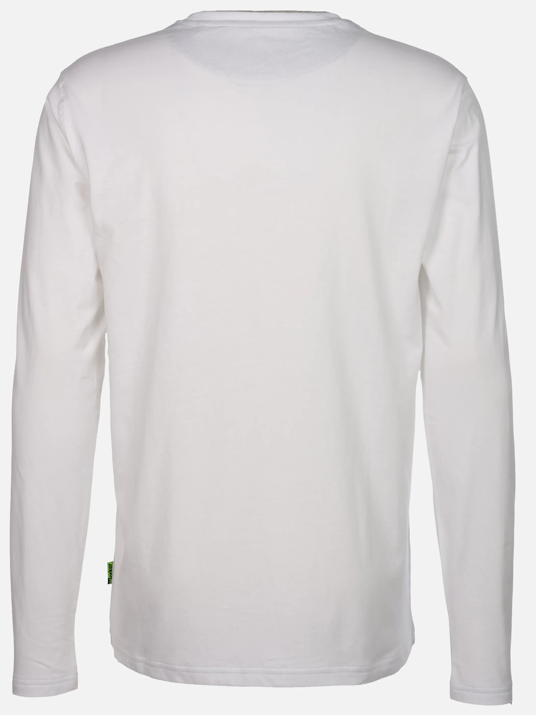 Worker He. T-Shirt 1/1 Arm 2in1 basic Weiß 930535 WHITE 2