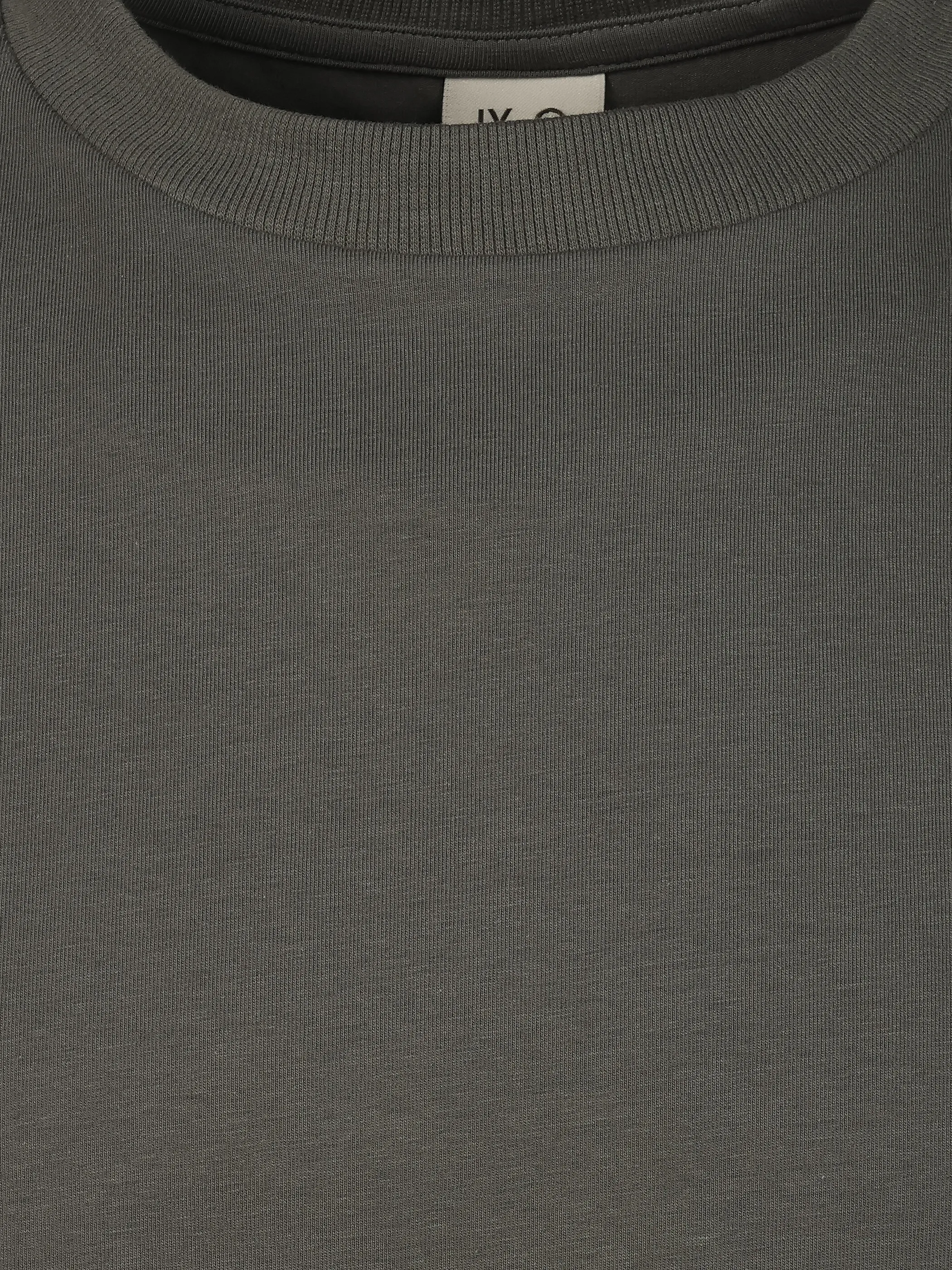 IX-O YF He Premium Basic T-Shirt Grau 922775 GREY 3