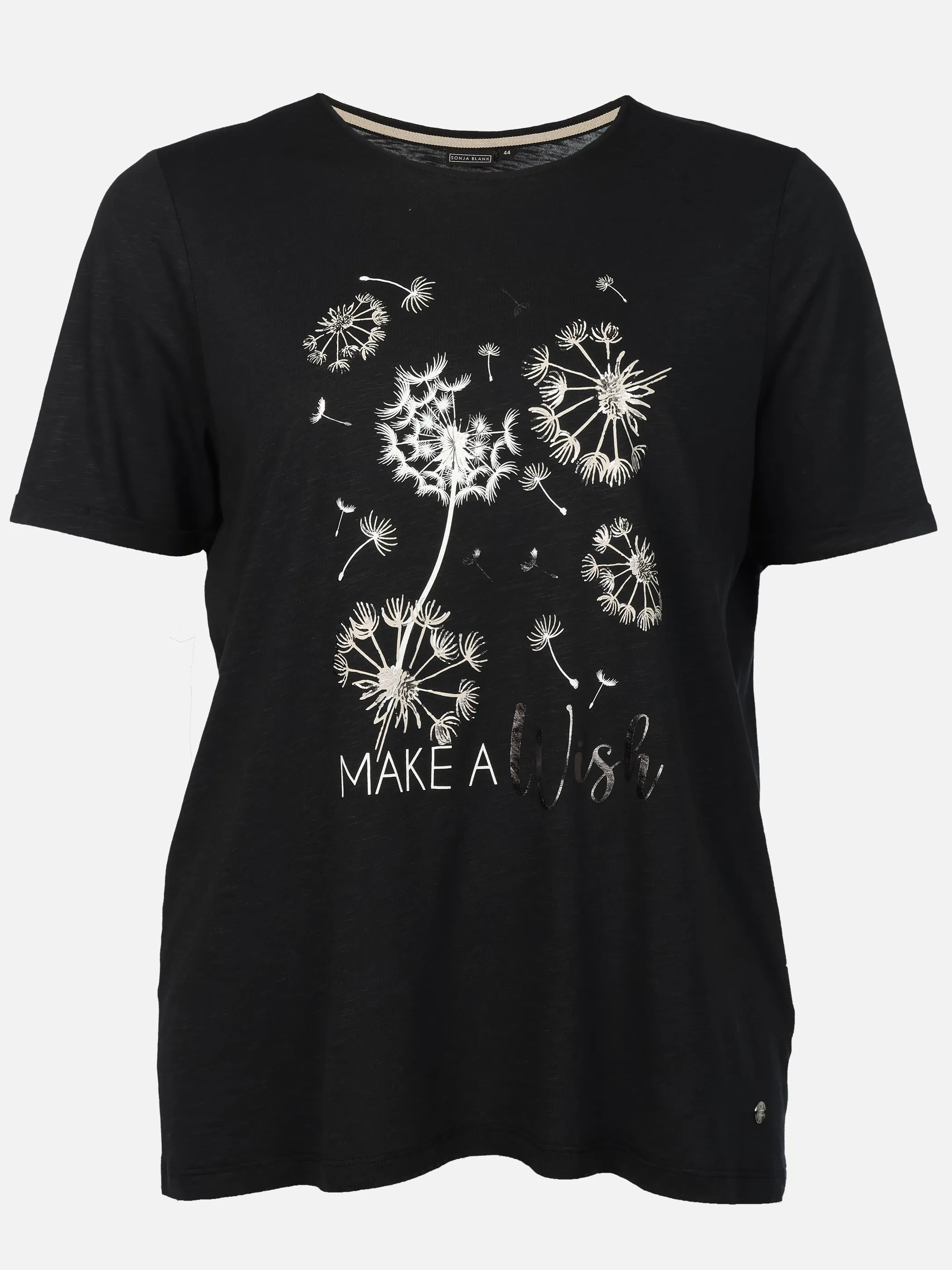 Sonja Blank Da-gr.Gr. T-shirt Schwarz 925897 BLACK 1